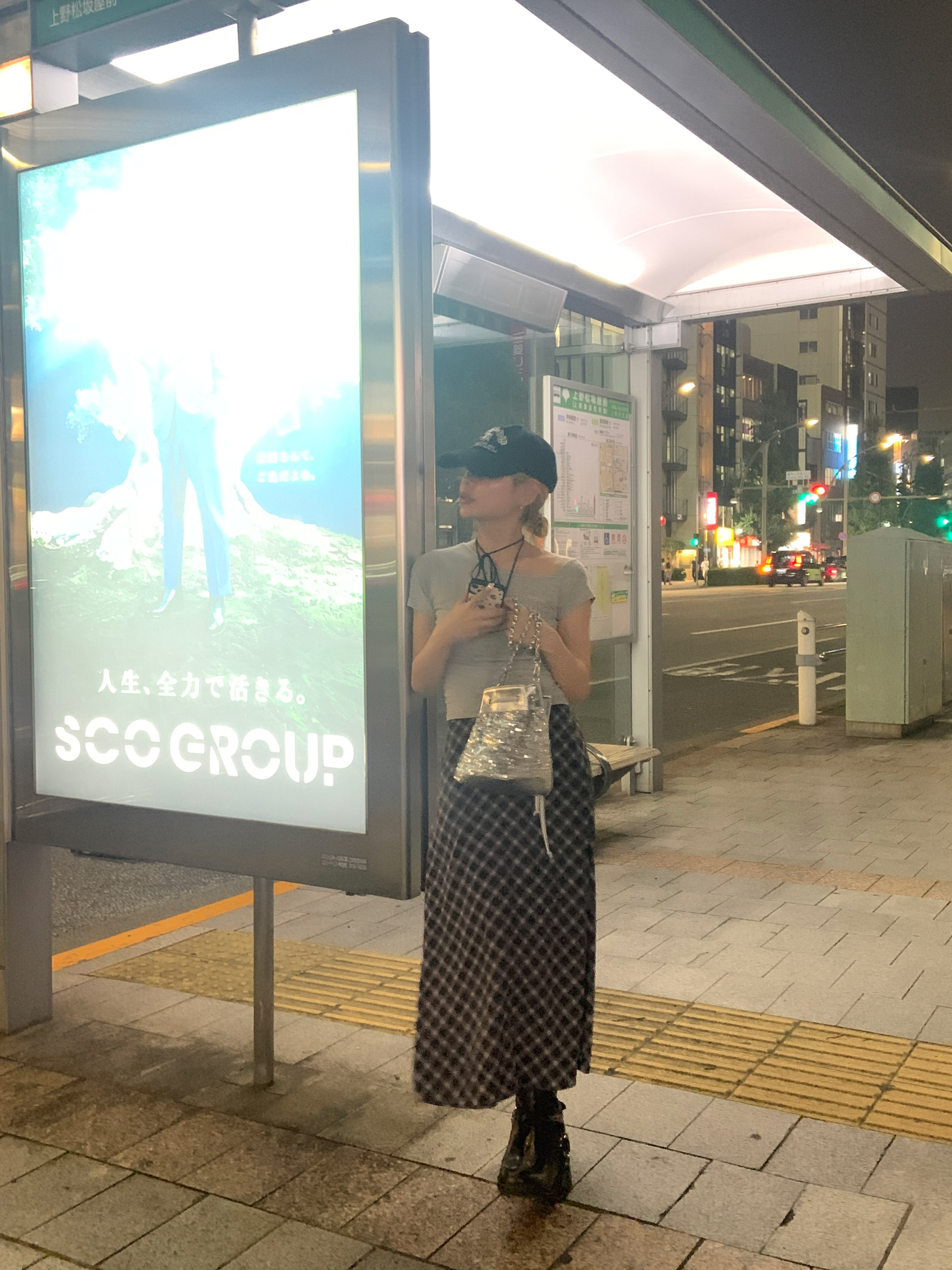 カップ付ワンショルスリム半袖Tシャツ | 詳細画像9