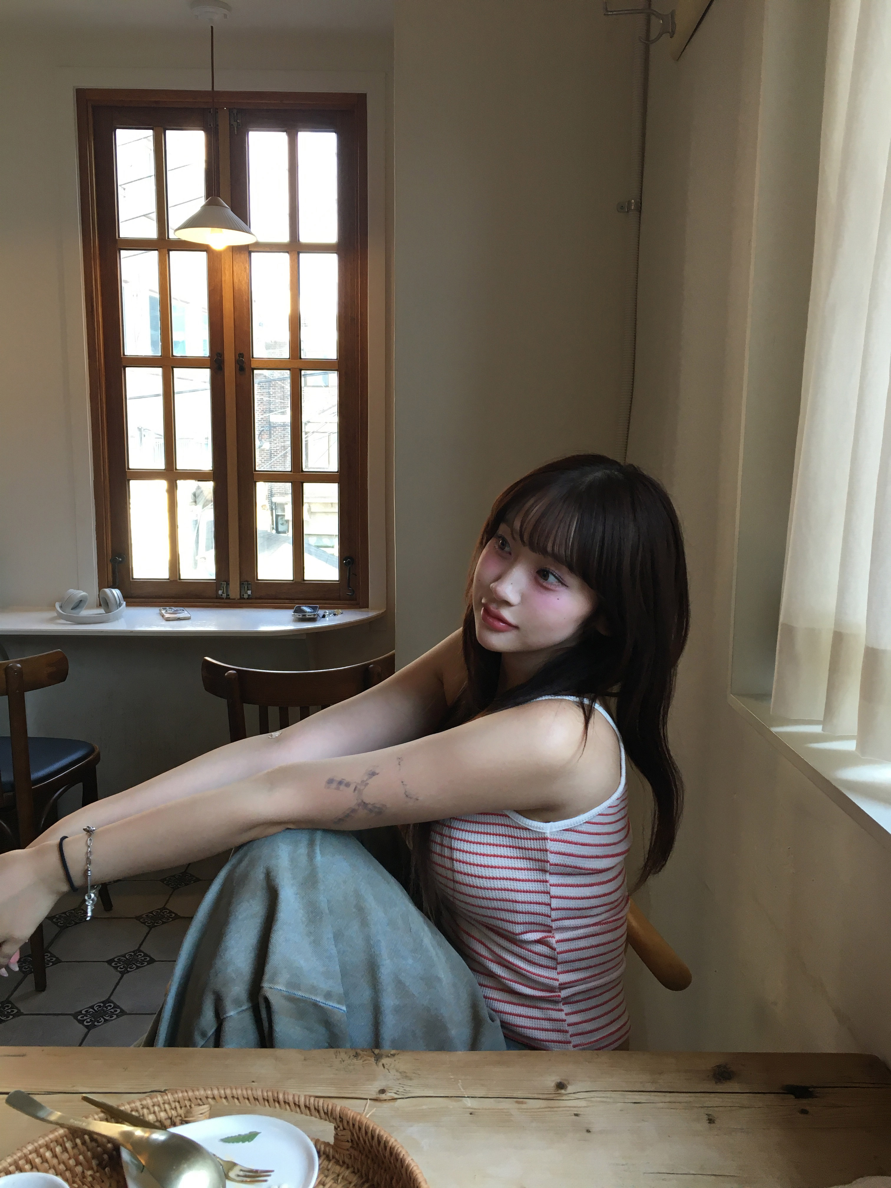 ボーダーリブキャミソールトップス | 詳細画像8