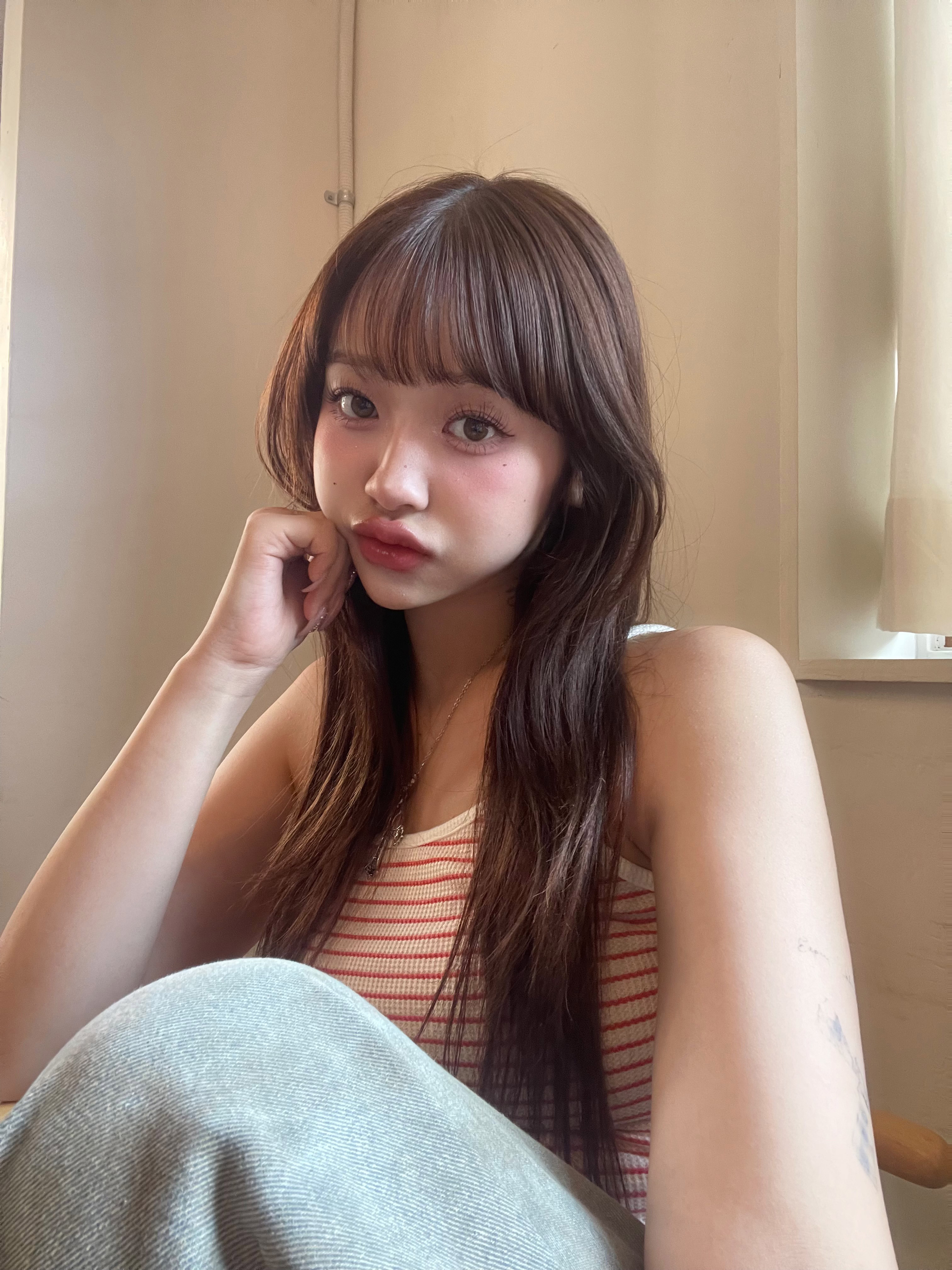 ボーダーリブキャミソールトップス | 詳細画像10