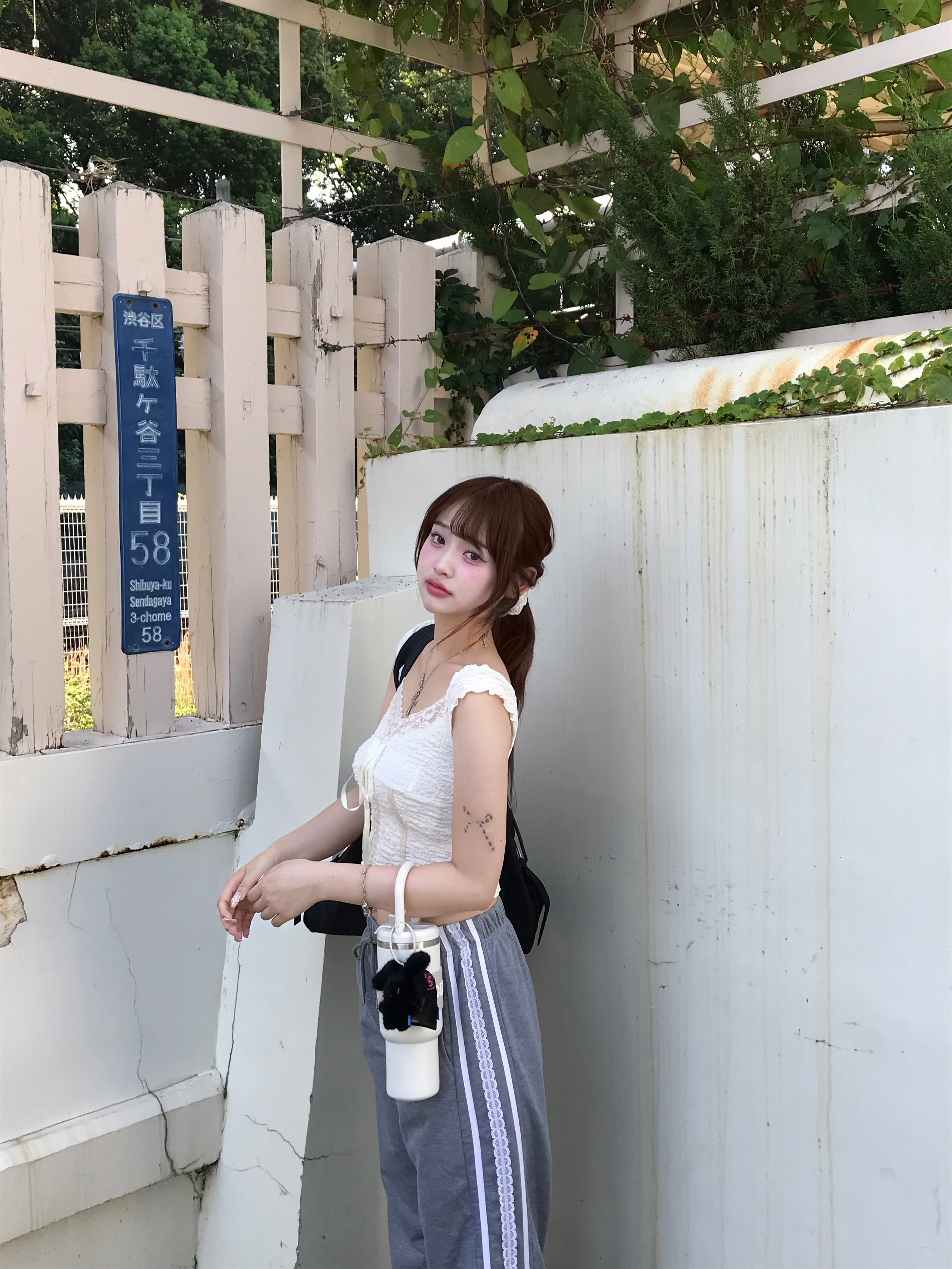 レースラインスウェットワイドパンツ | 詳細画像4