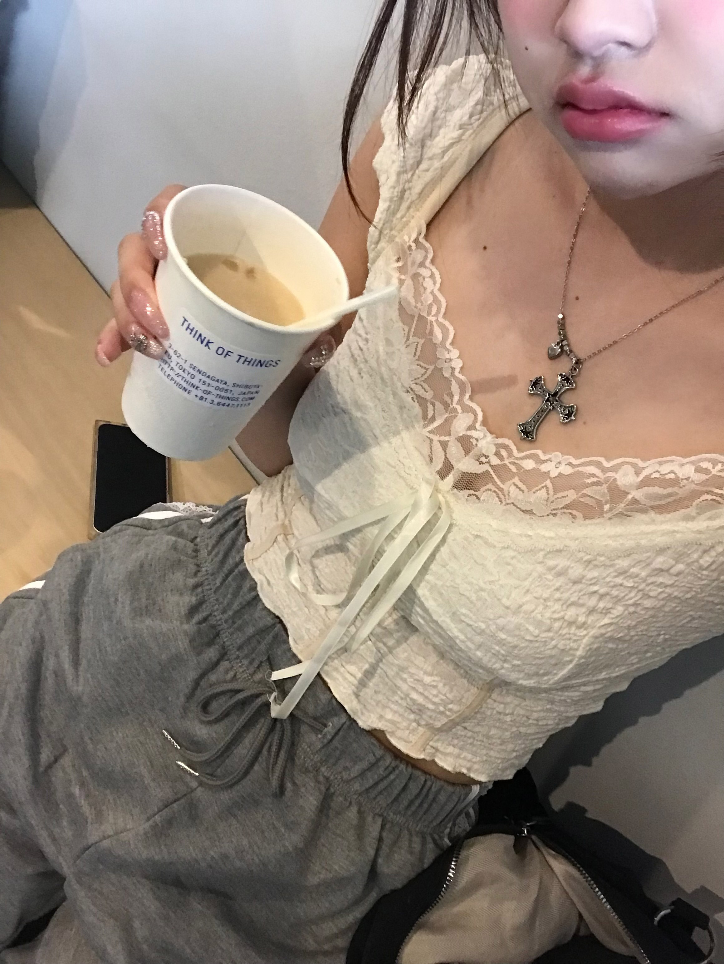 レースラインスウェットワイドパンツ | 詳細画像5