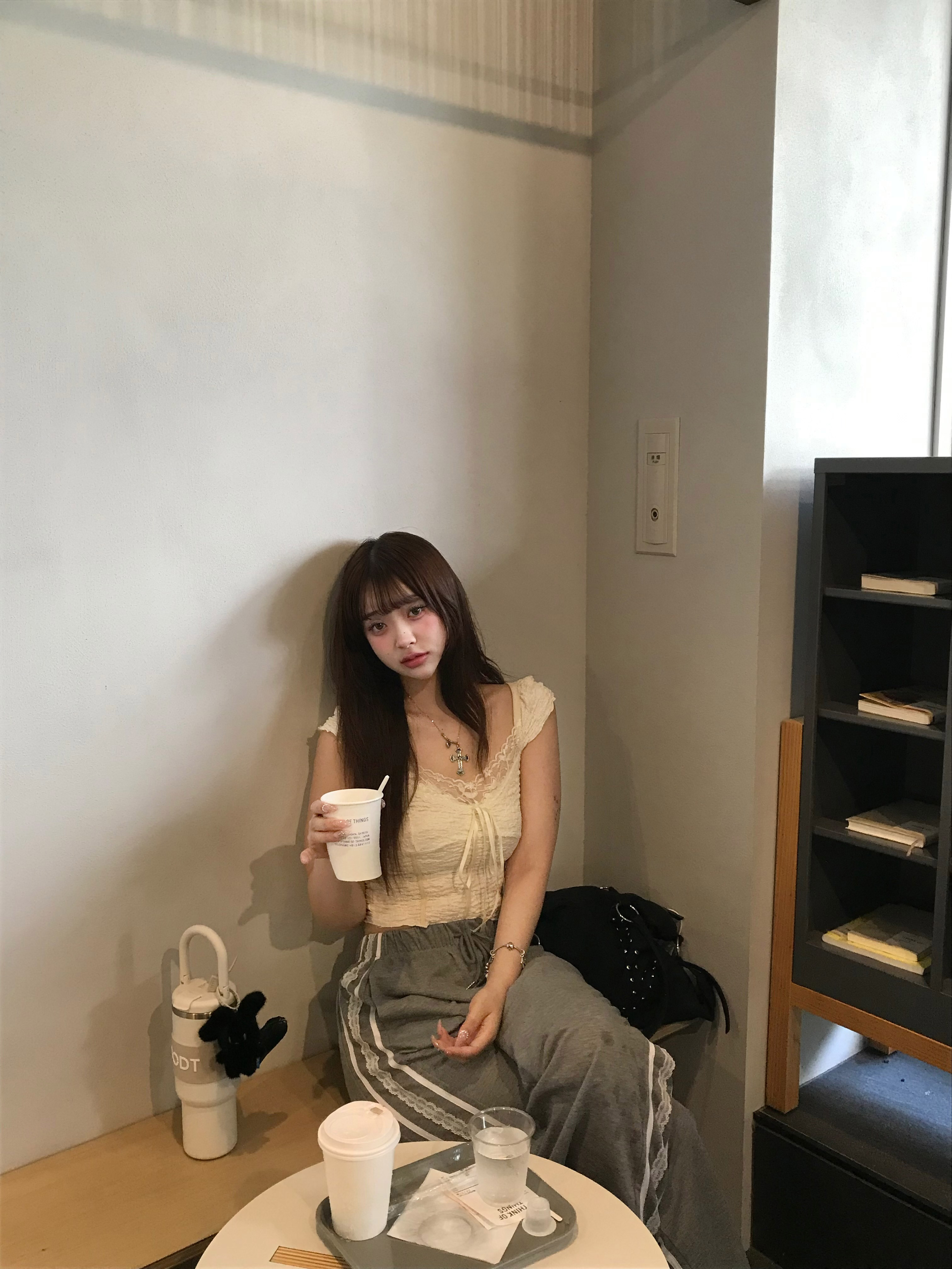 レースラインスウェットワイドパンツ | 詳細画像6