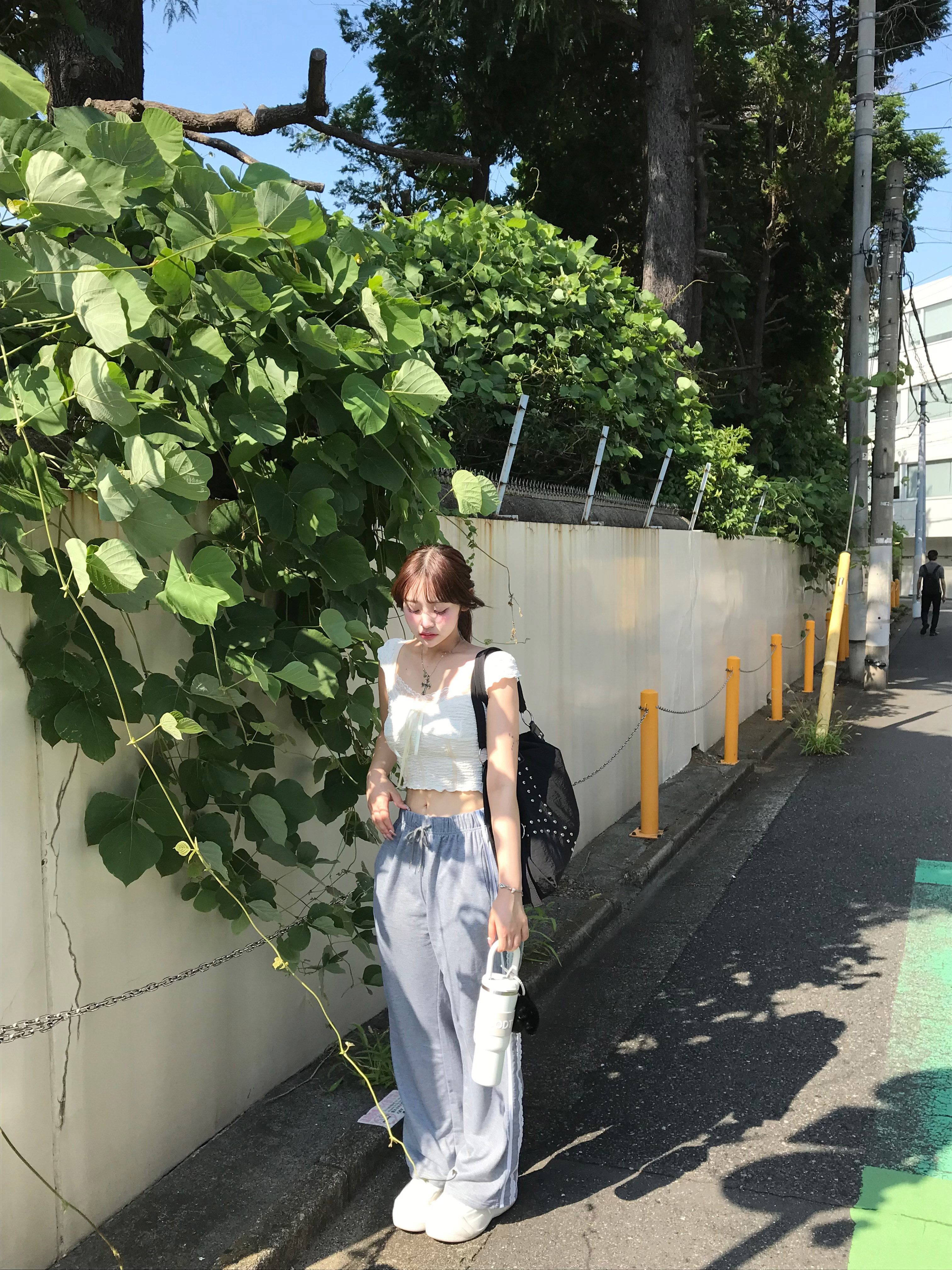 レースラインスウェットワイドパンツ | 詳細画像11