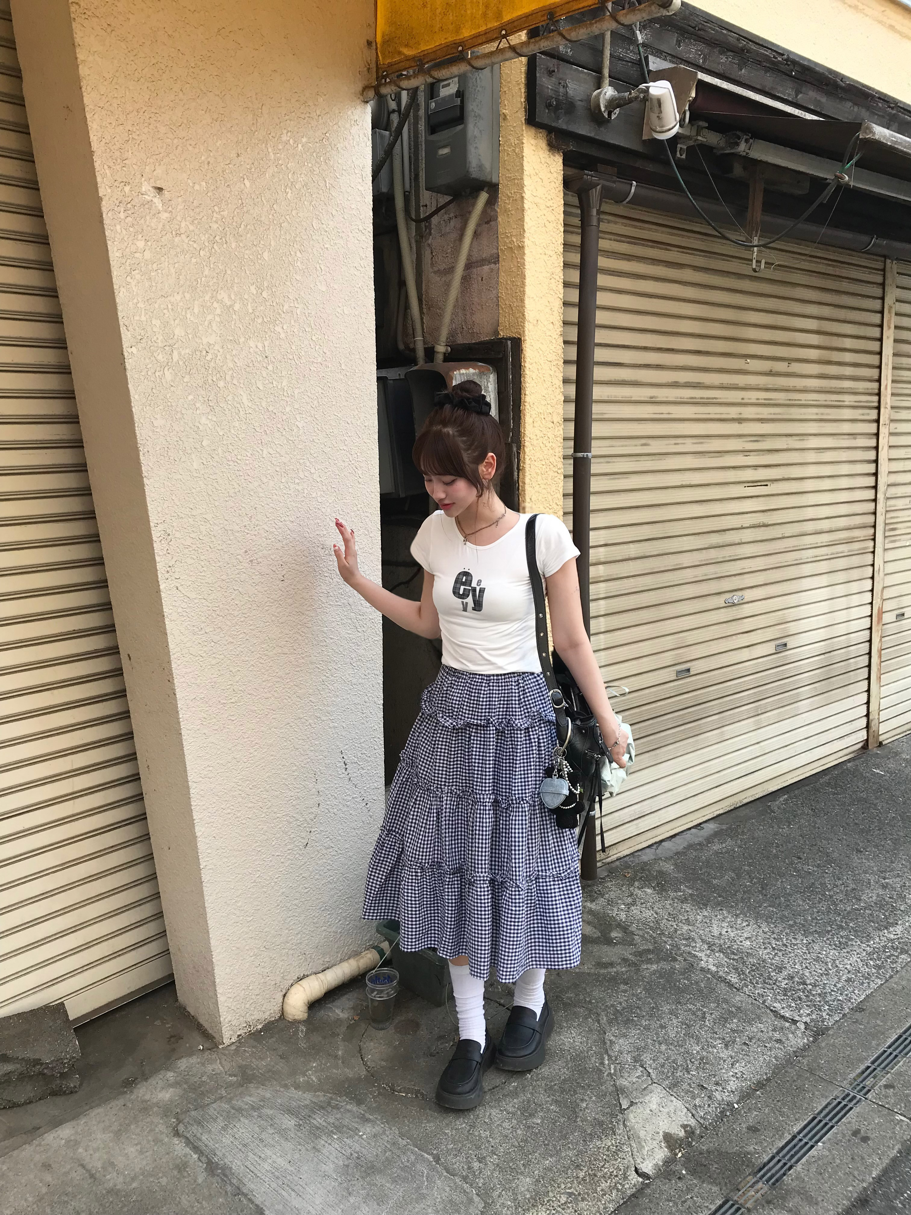 ギンガムティアードフリルスカート | 詳細画像2