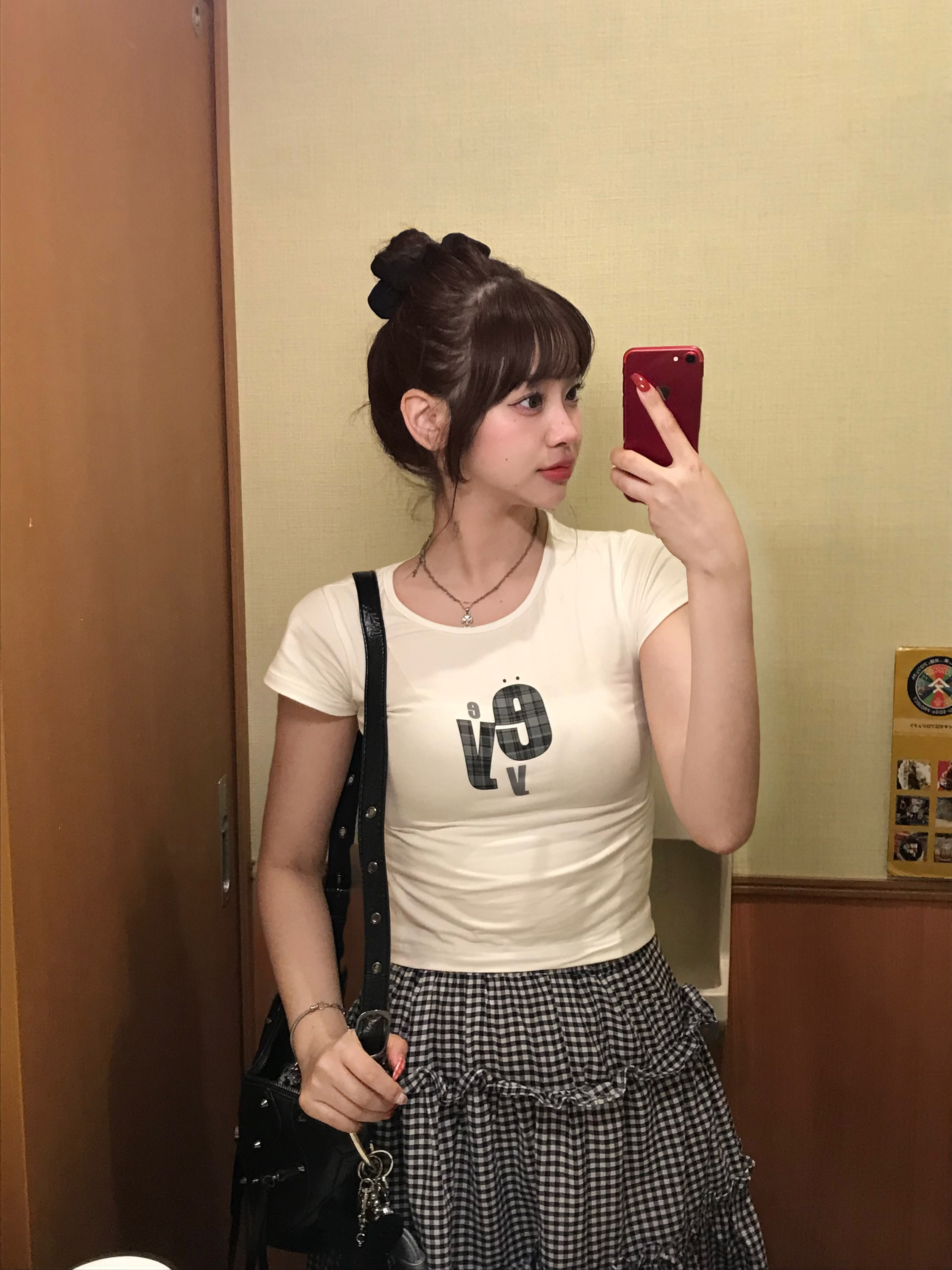 ギンガムティアードフリルスカート | 詳細画像4