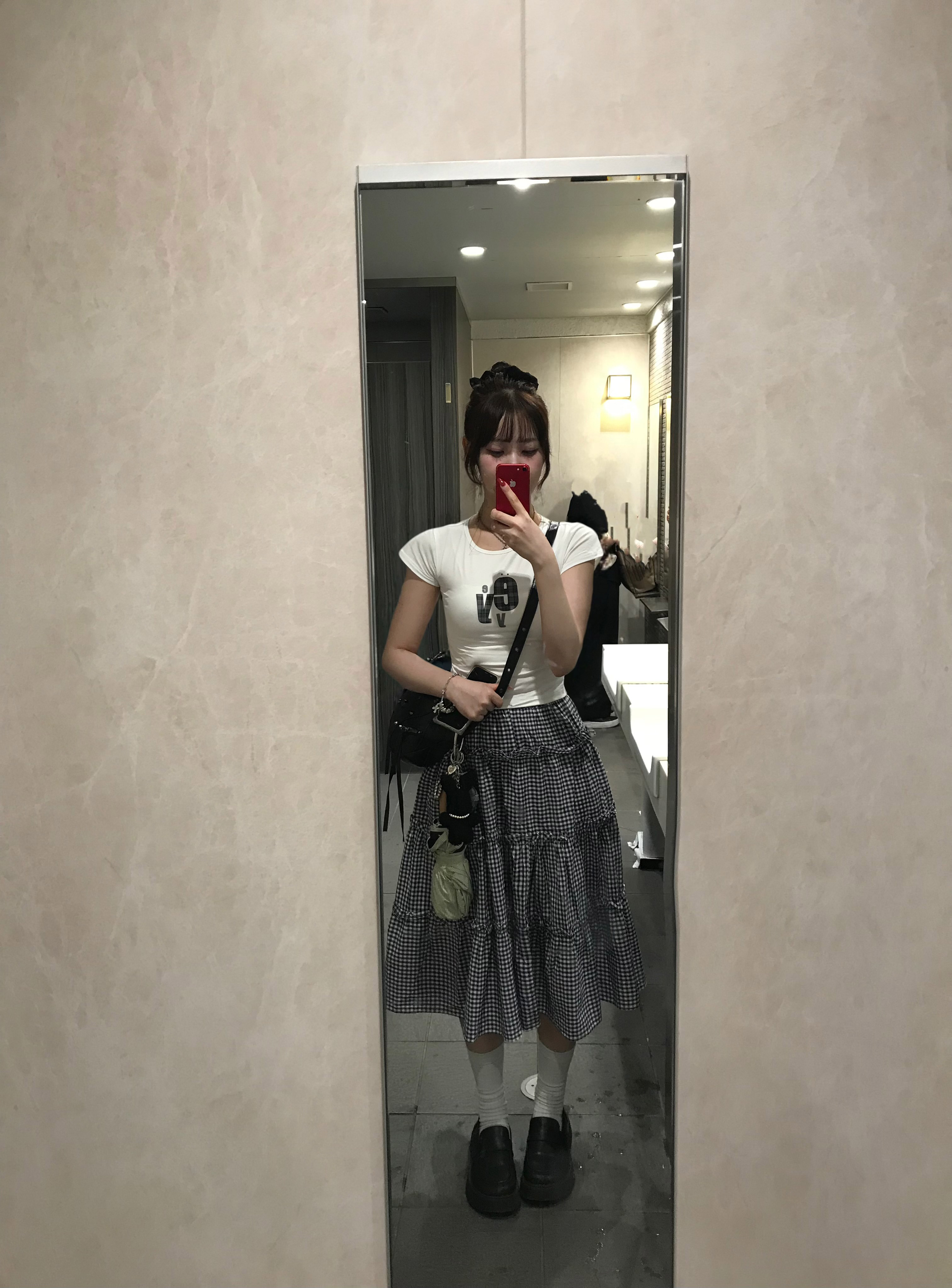 ギンガムティアードフリルスカート | 詳細画像7