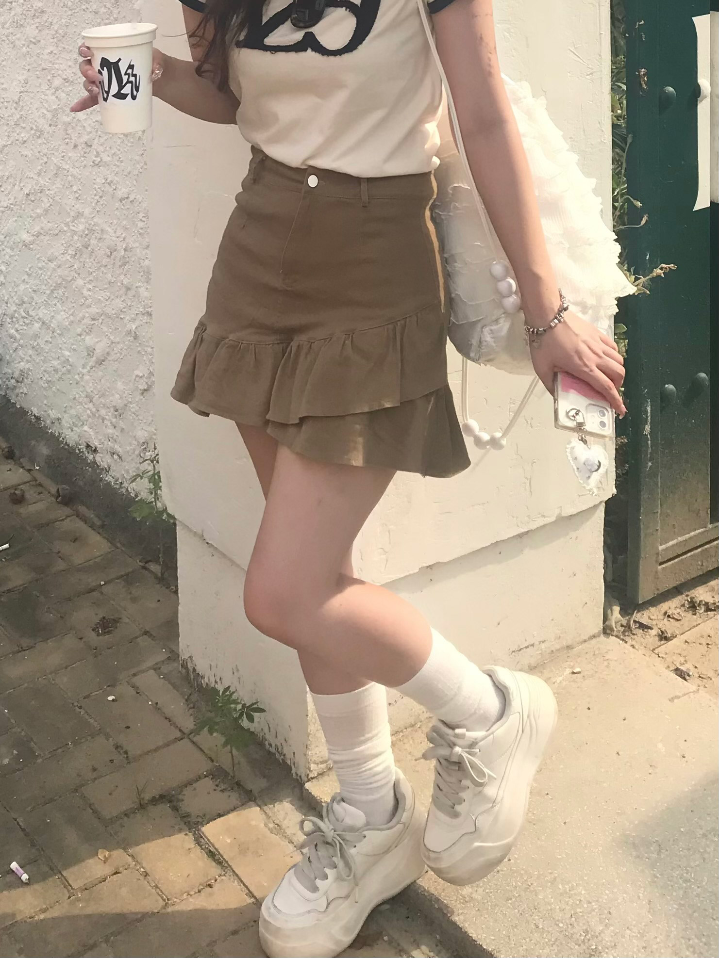 アシンメトリーフリルスカート | 詳細画像2