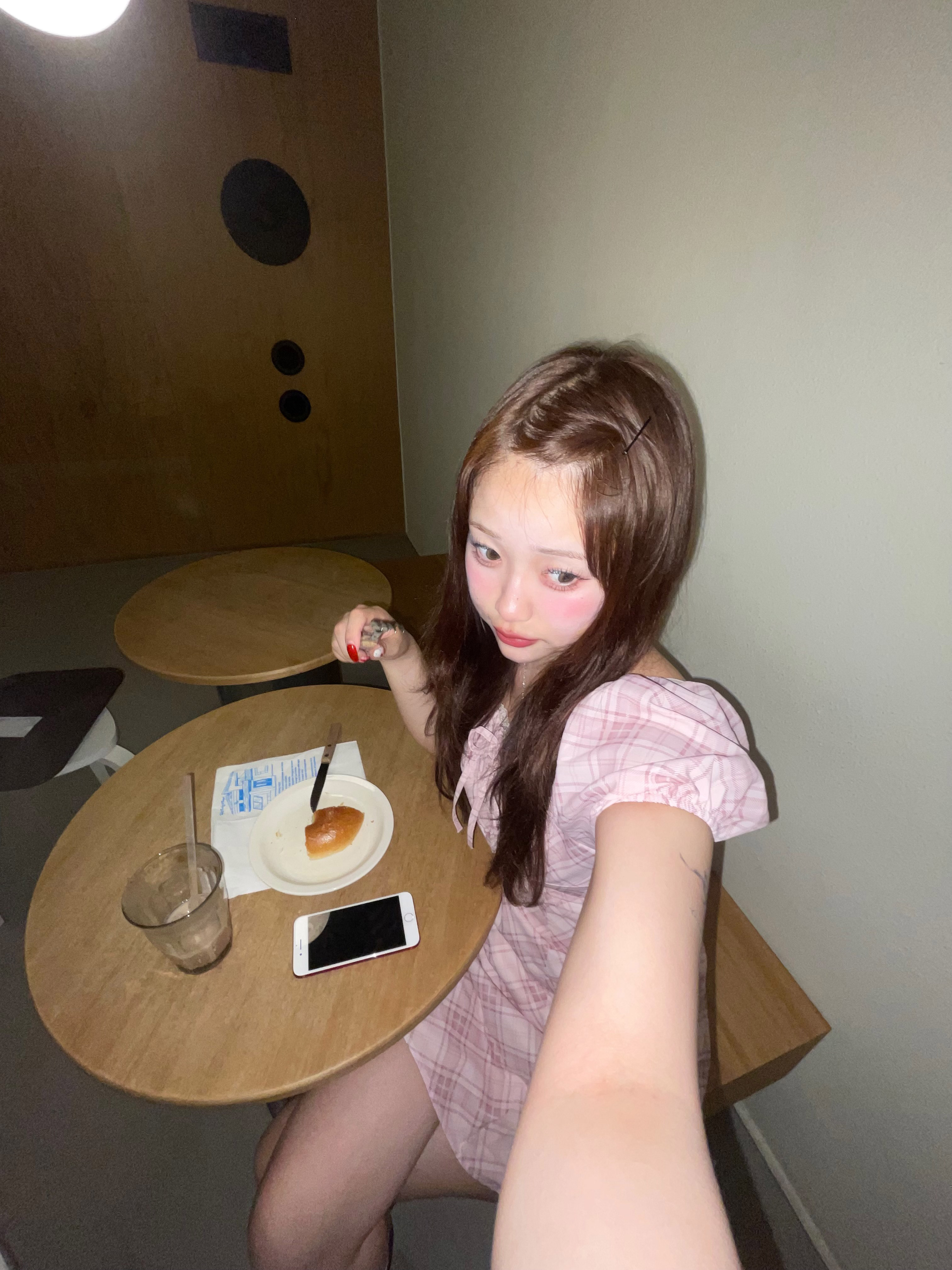 ピンクチェックワンピース | 詳細画像7