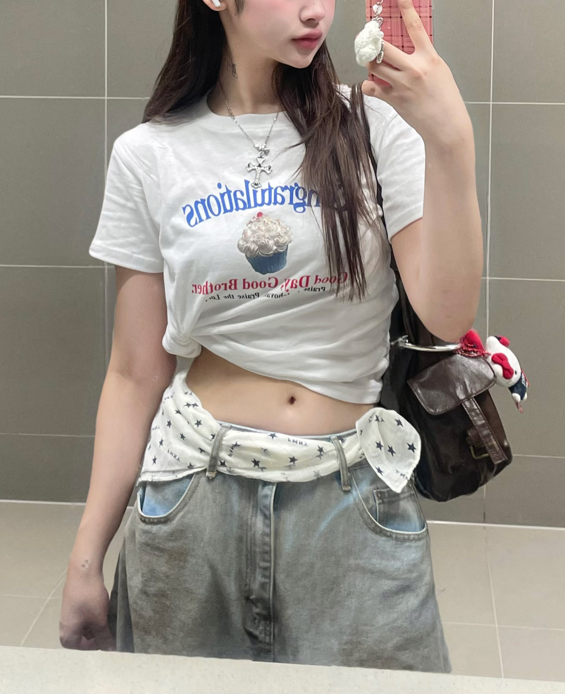 カップケーキロゴTシャツ | 詳細画像2