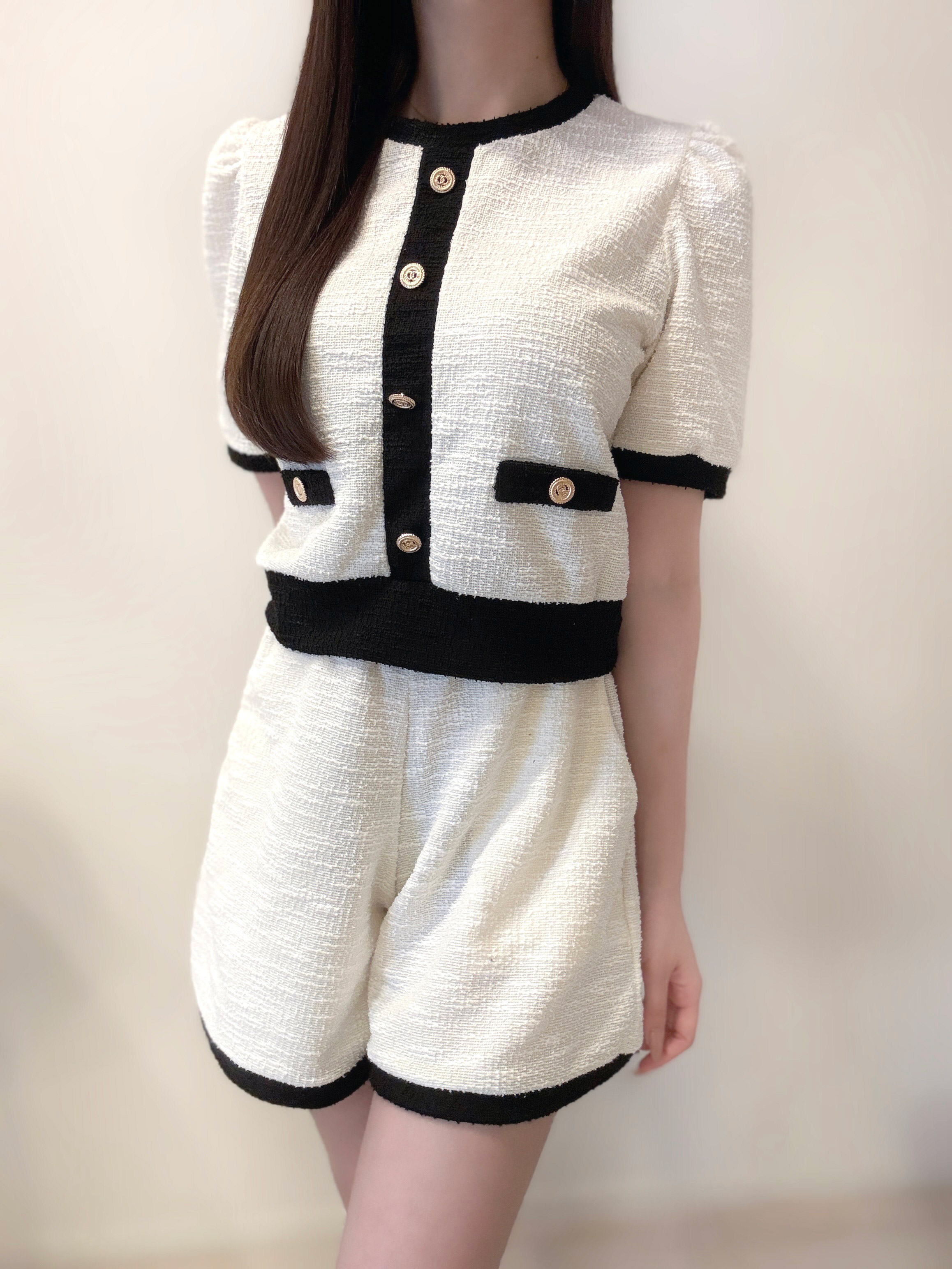 配色ゴールドボタンセットアップ | 詳細画像2