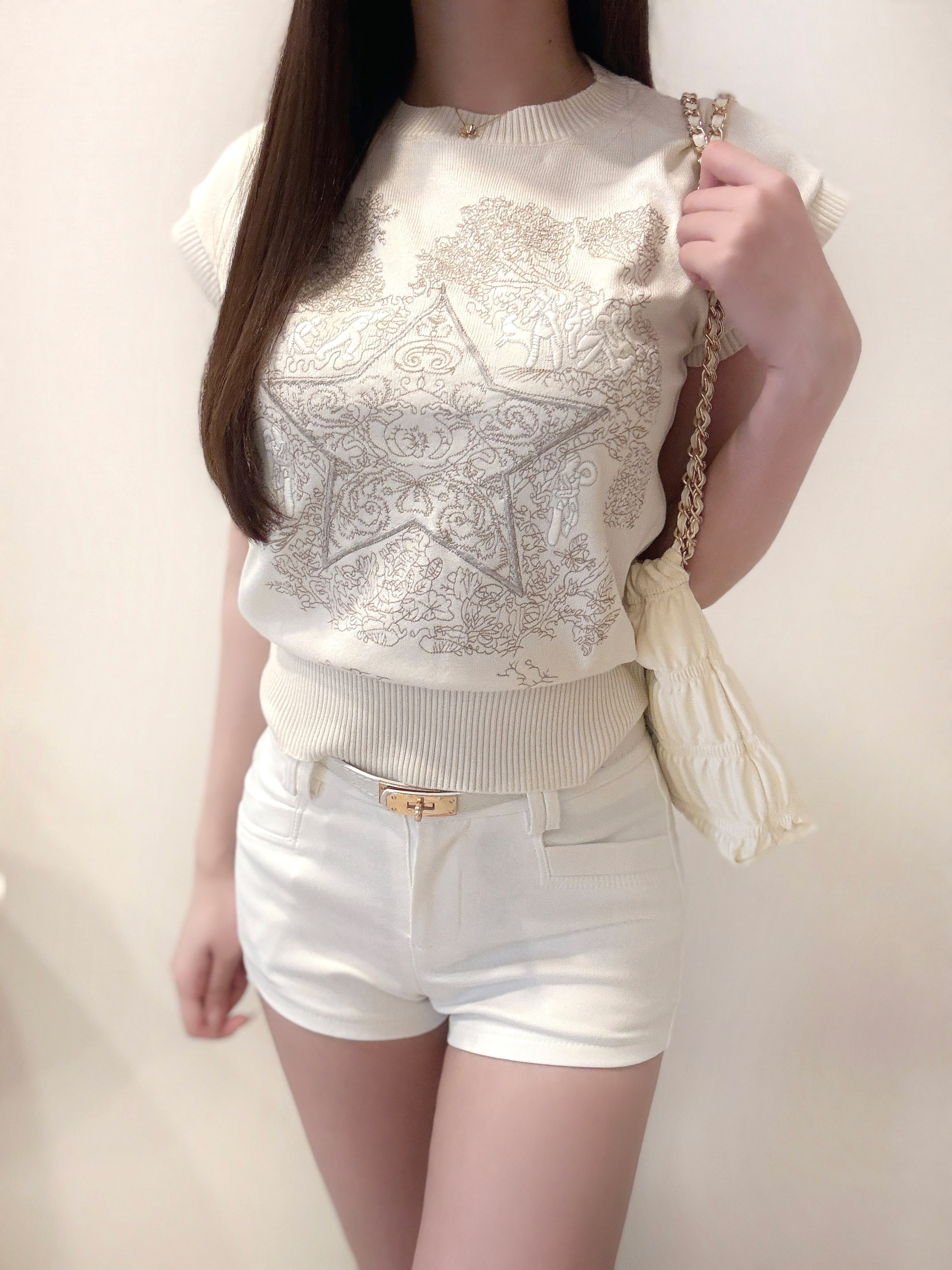 刺繍ノースリーブニット | 詳細画像4