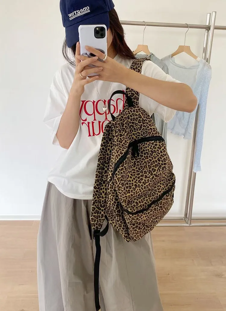 レオパードバックパック | whosbag | 詳細画像1