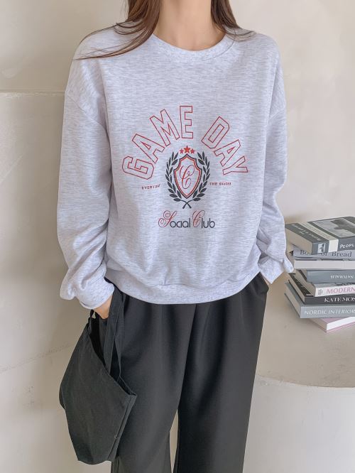だぼっと可愛い！ロゴスウェット！DHOLIC,stylenanda系 ウサロゴスウェットKH | DOD STORE （ディーオーディー公式