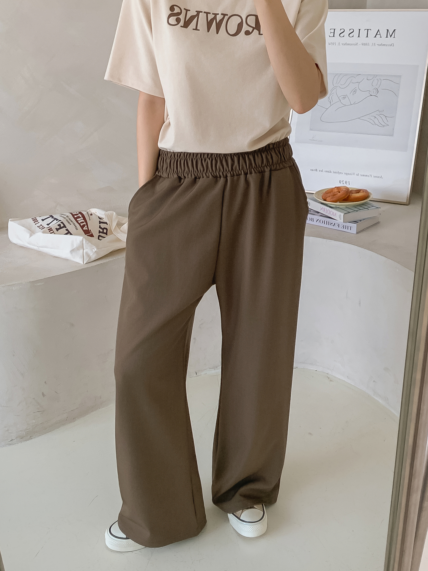 ウエストゴムストレートパンツ | 詳細画像31