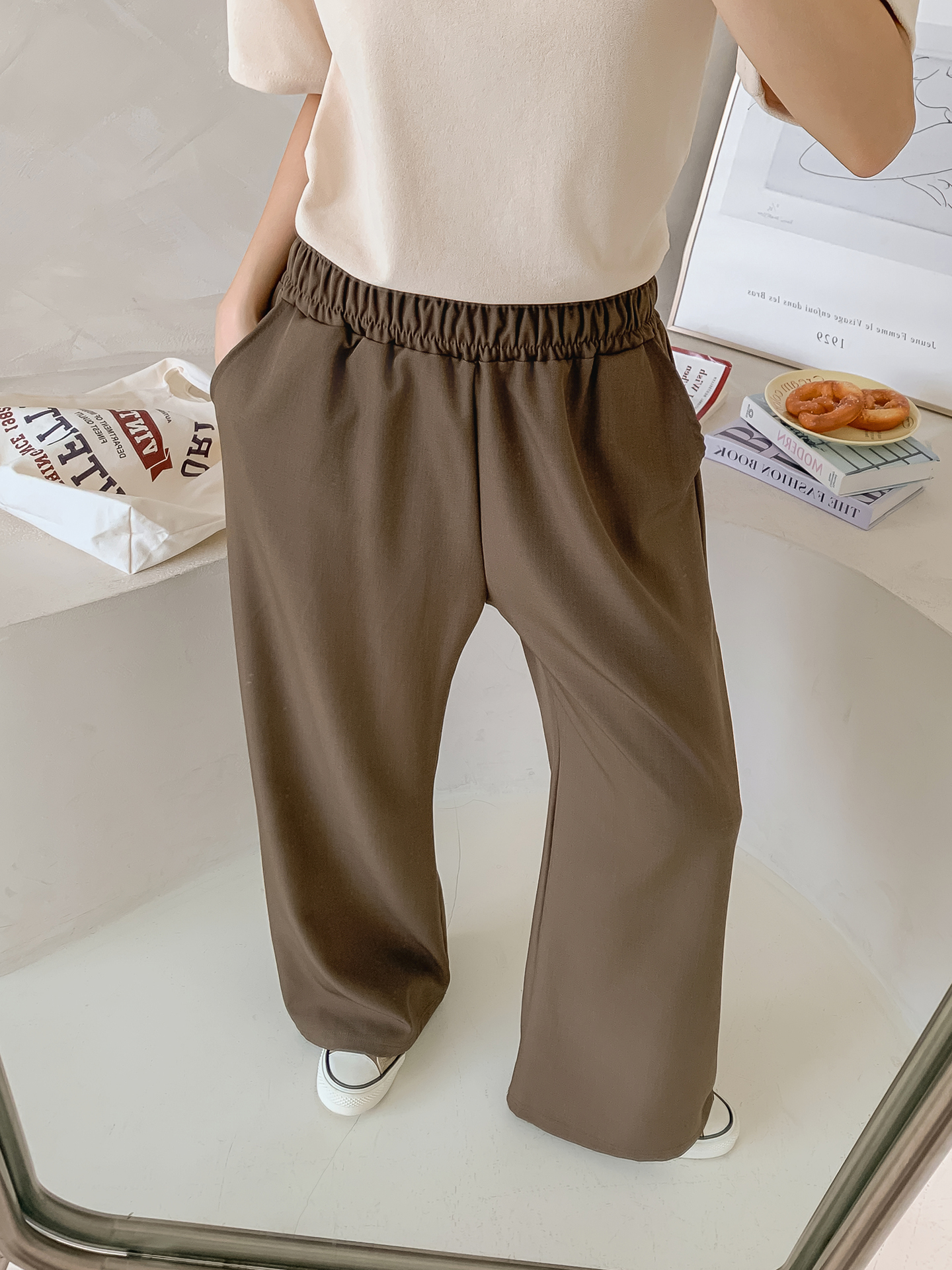 ウエストゴムストレートパンツ | 詳細画像32