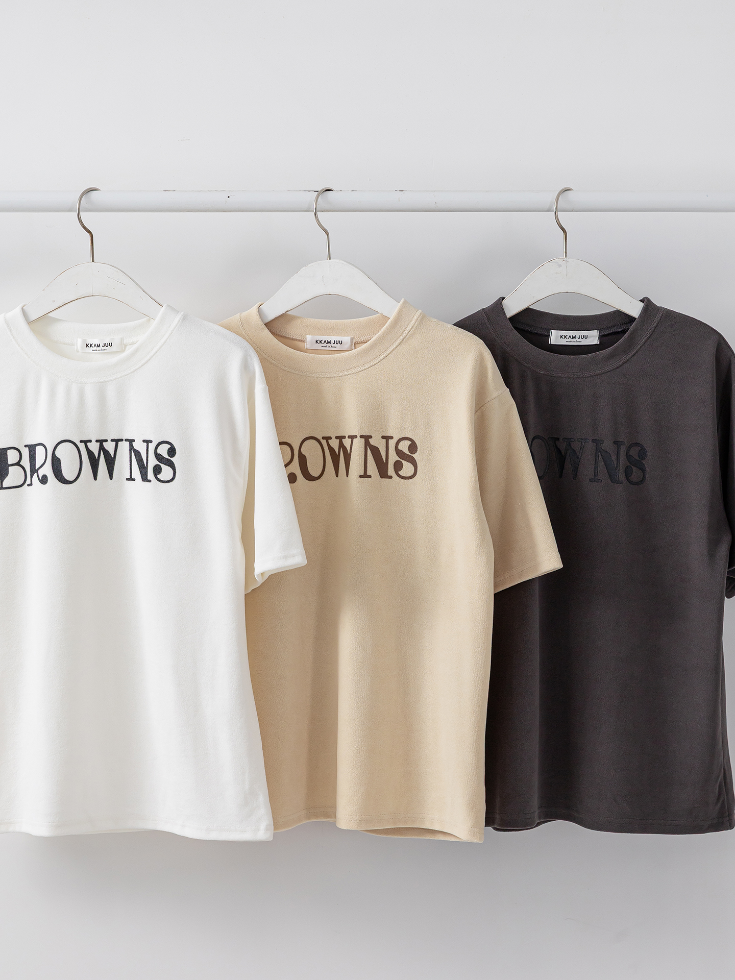 ラウンドネック半袖ロゴTシャツ | 詳細画像3