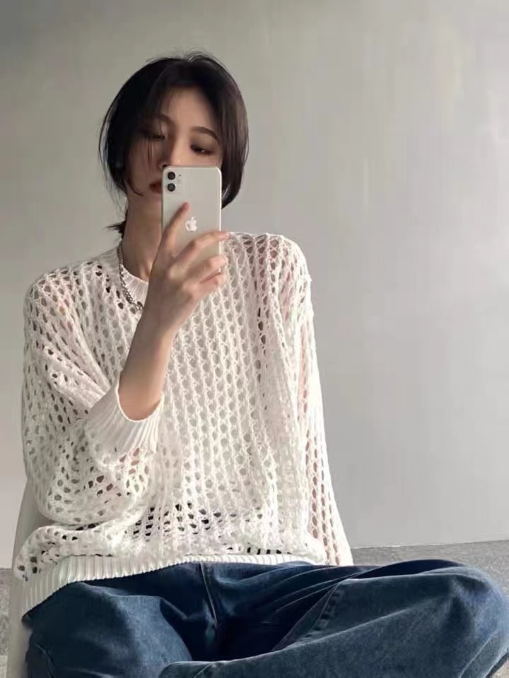 ルーズネットニット | 詳細画像21