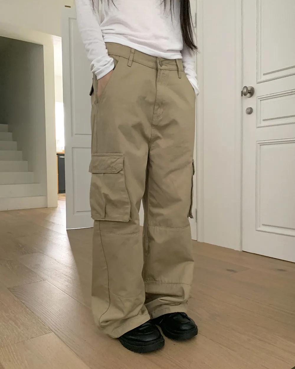 カーゴバックゴムパンツ | WONDERWONDER | 詳細画像1