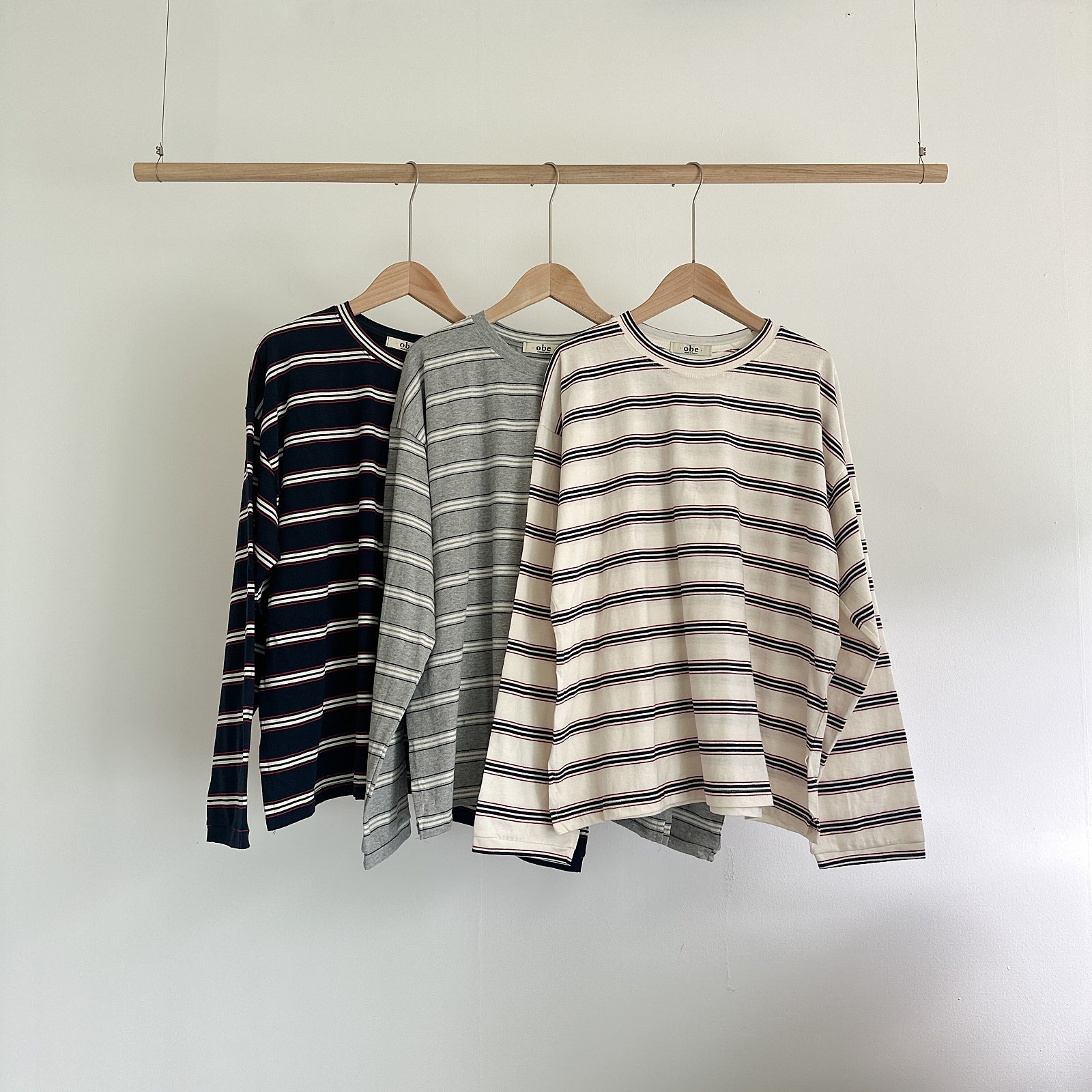 オーバーサイズボーダー配色Tシャツ | 詳細画像14