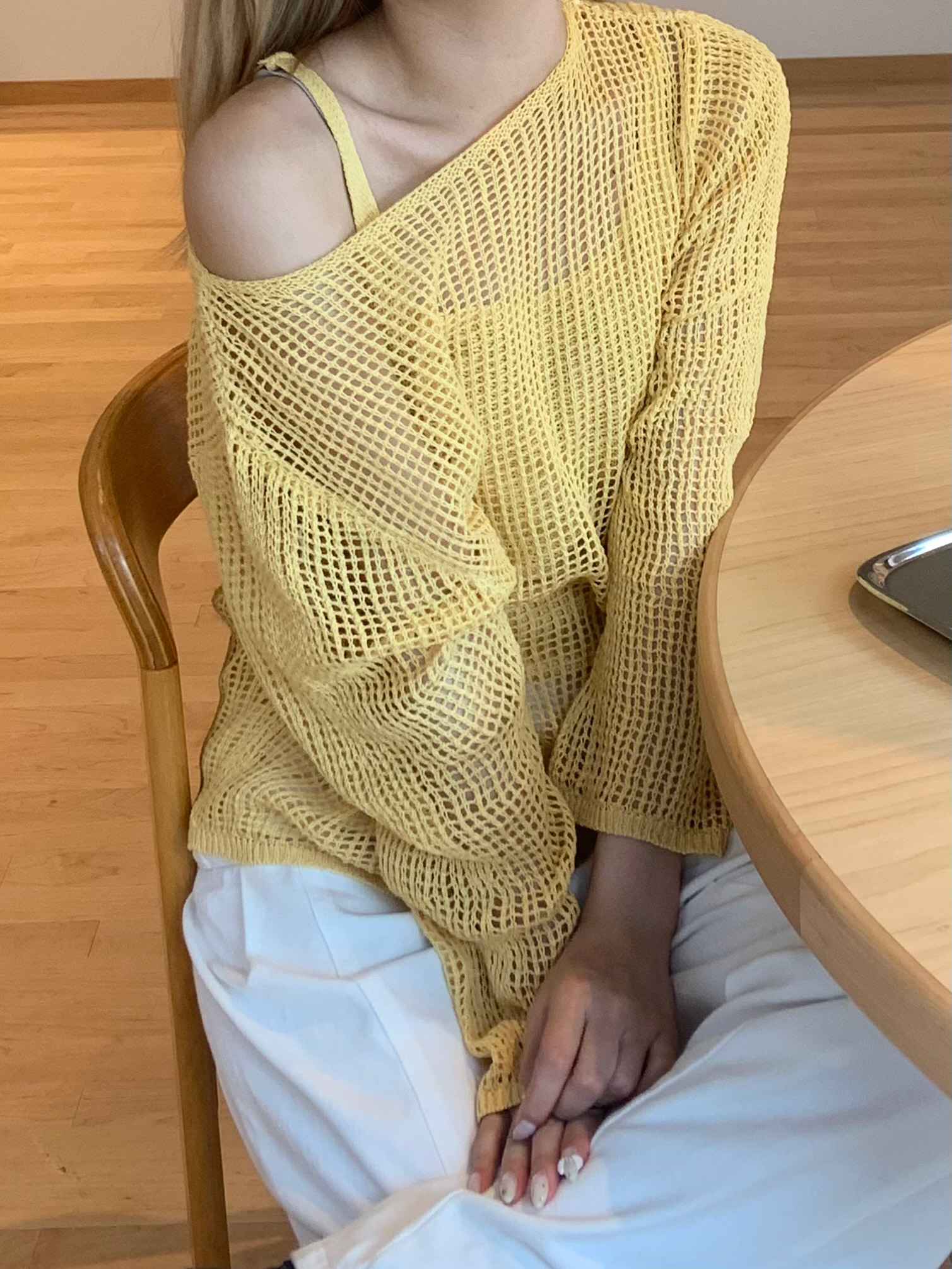 タンクトップ&2WAYルーズシアーニットSET | 詳細画像7