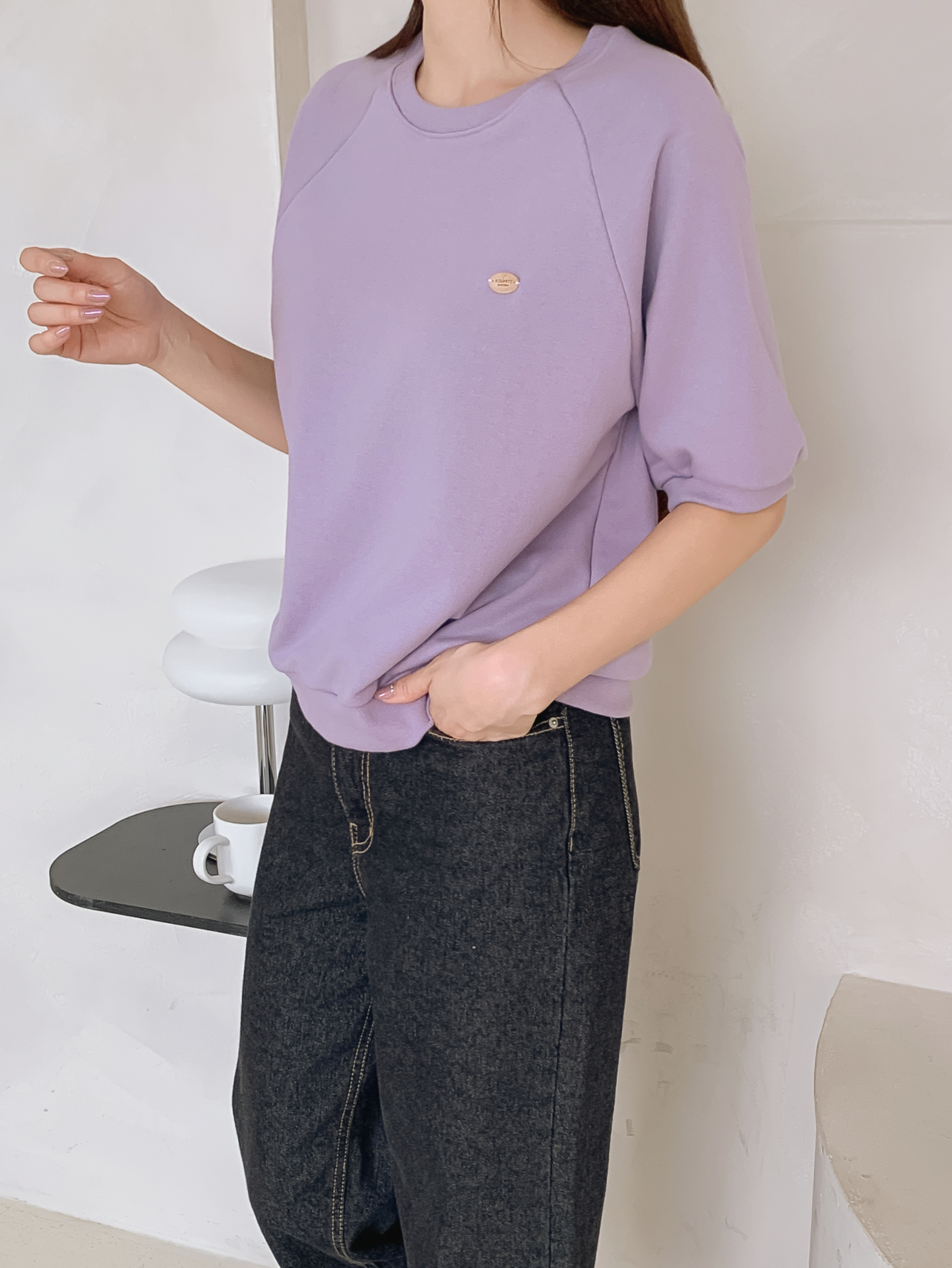ラウンドネック半袖ペンダントスウェット | 詳細画像21