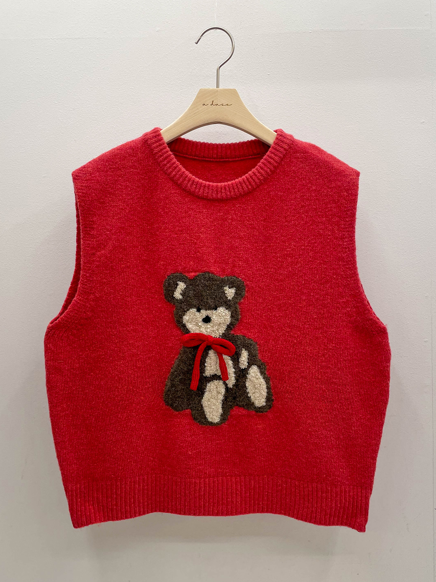 ラウンドネック刺繍ベスト | 詳細画像15