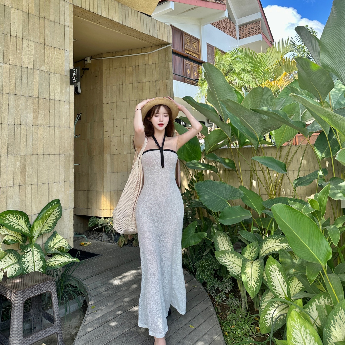 tricot COMME des GARÇONS シースルーキャミワンピース tricot COMME des GARÇONS シースルーキャミワンピース 美品tricot