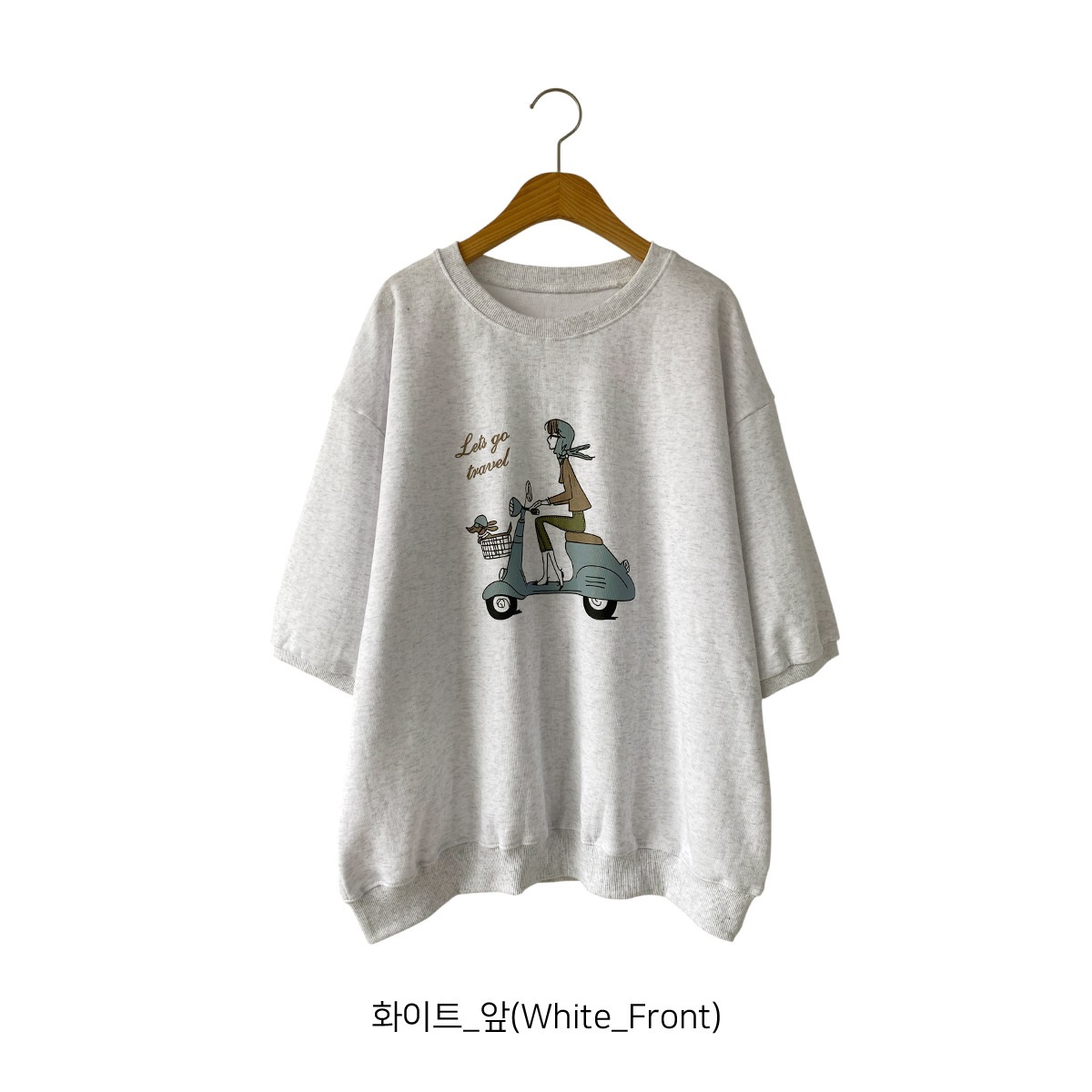 7分袖プリントTシャツ | 詳細画像15