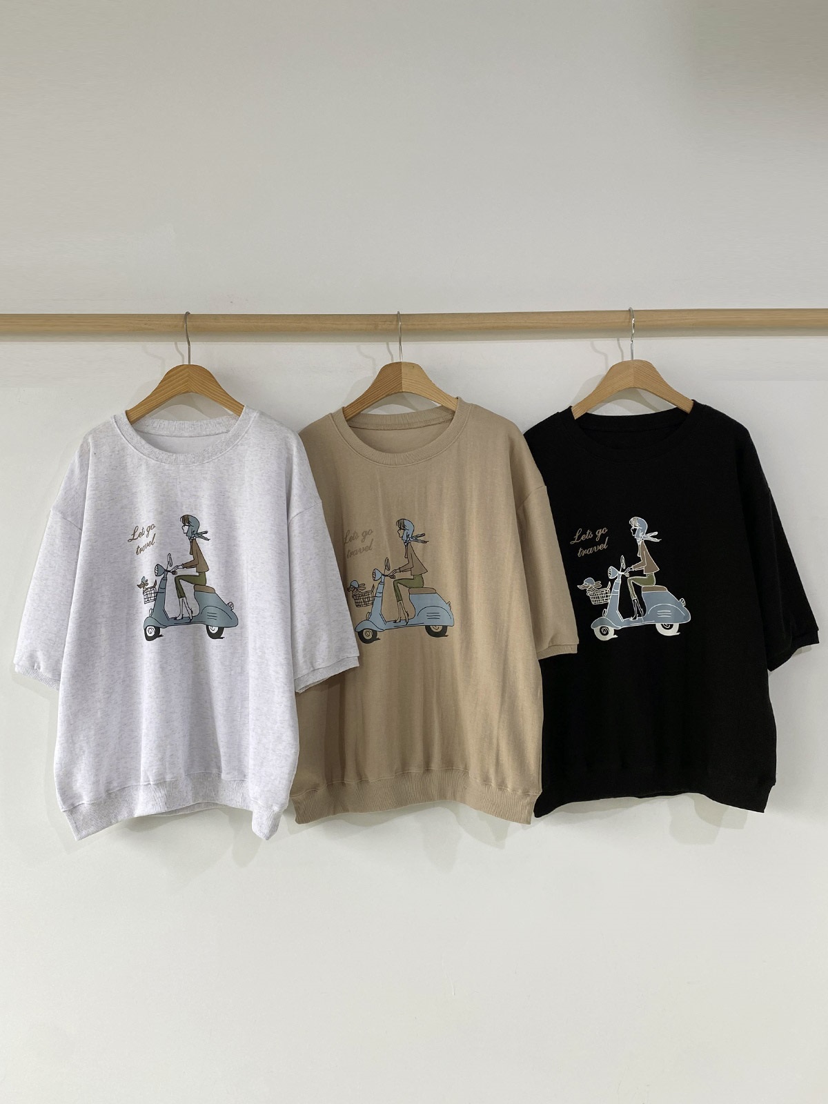 7分袖プリントTシャツ | 詳細画像19