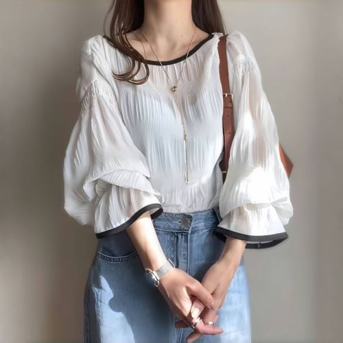 【新品タグ付】hholicエイチホリック frill collar blouse hholic