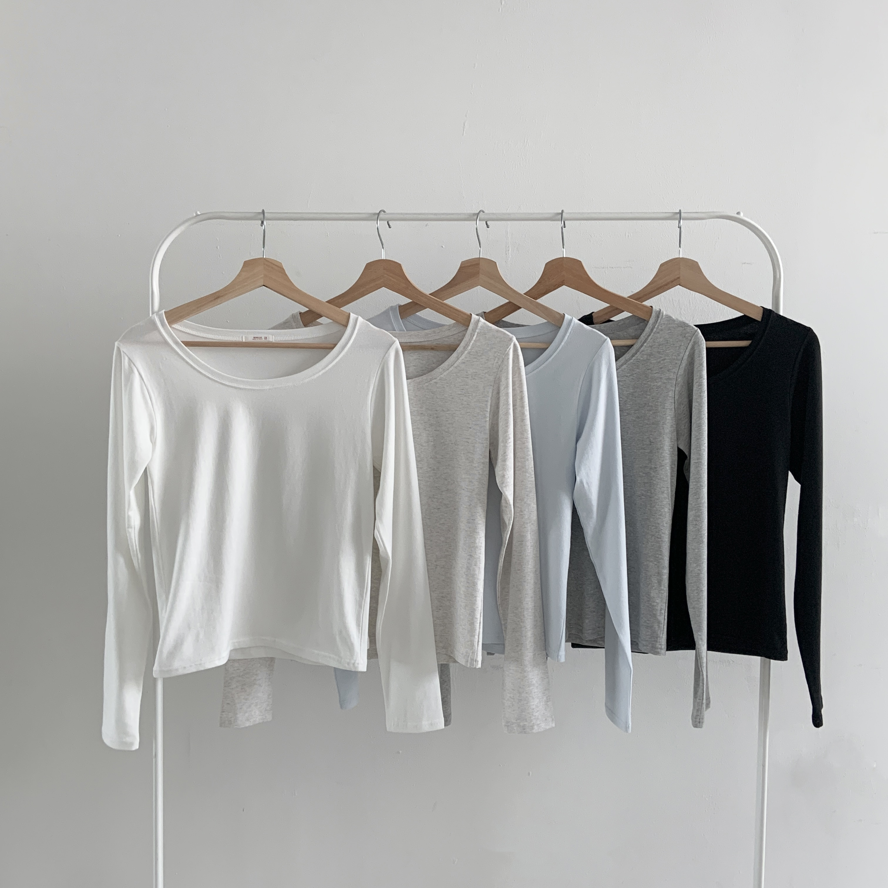 ストレッチUネックスリム長袖Tシャツ | 詳細画像21
