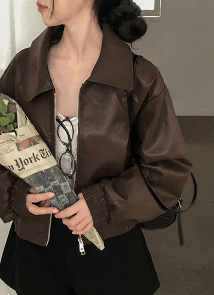 カラーダブルジップベーシックジャケット | レディース