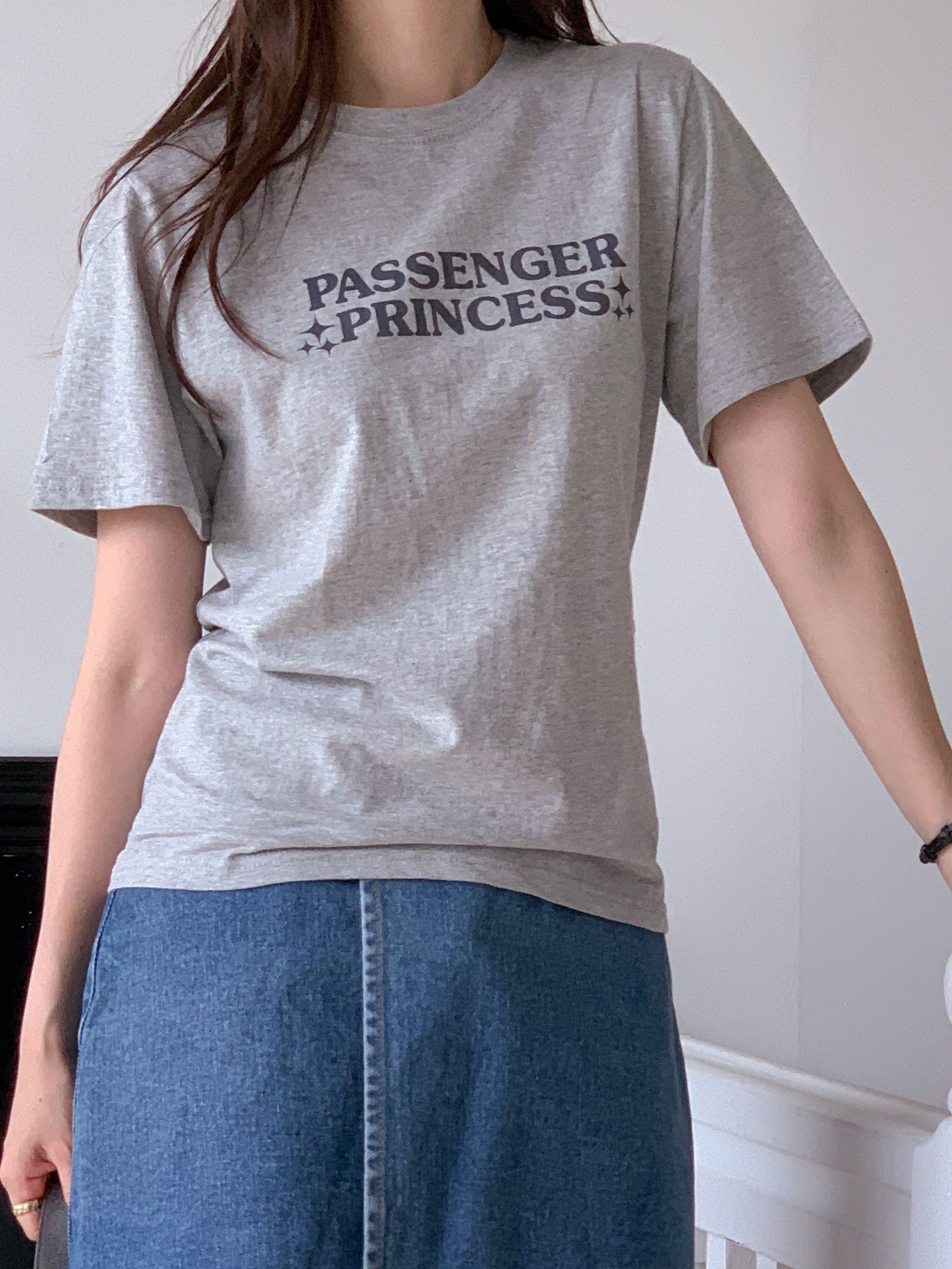 ラウンドネック半袖プリントカラーTシャツ | 詳細画像5
