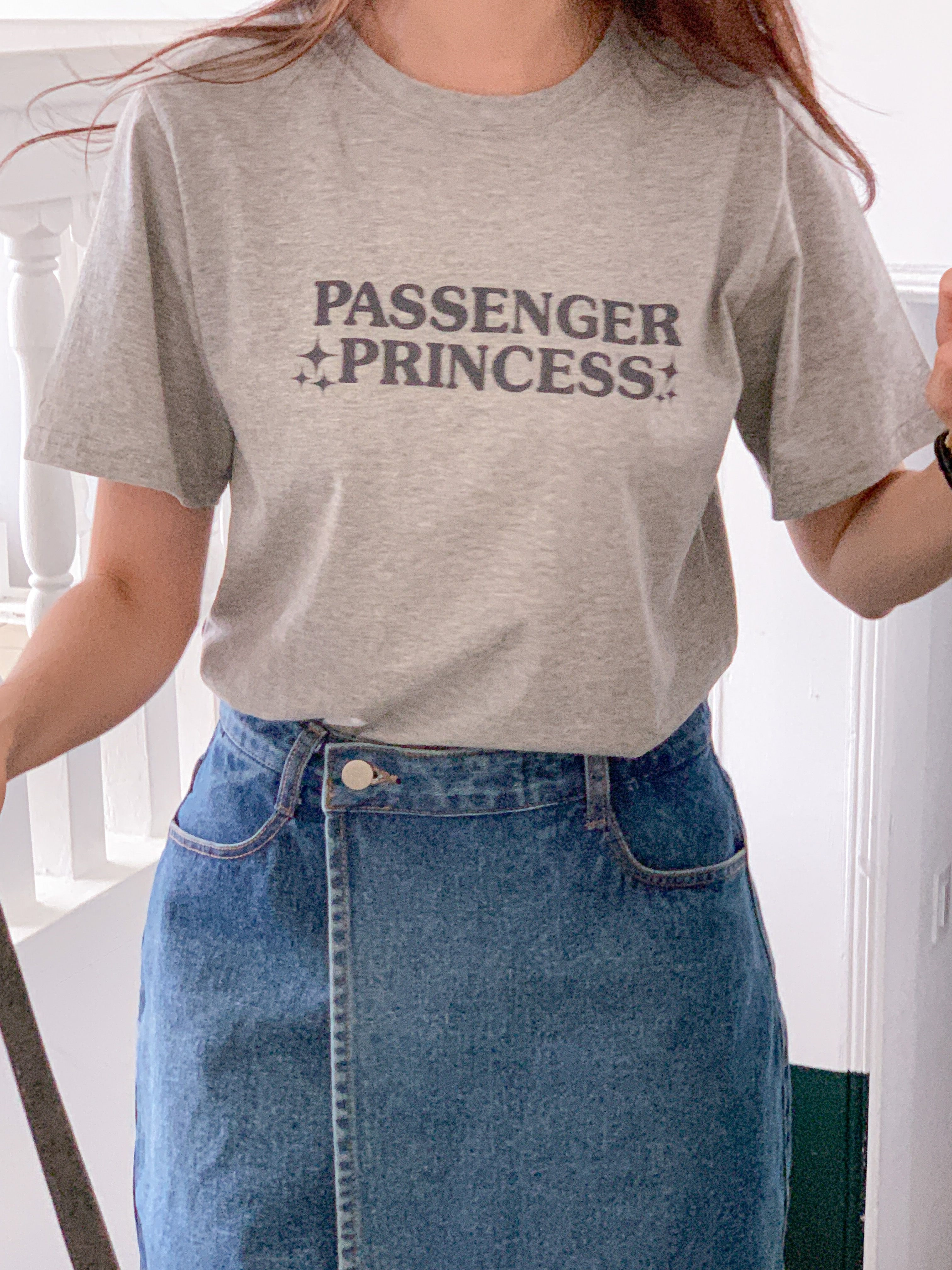 ラウンドネック半袖プリントカラーTシャツ | 詳細画像9