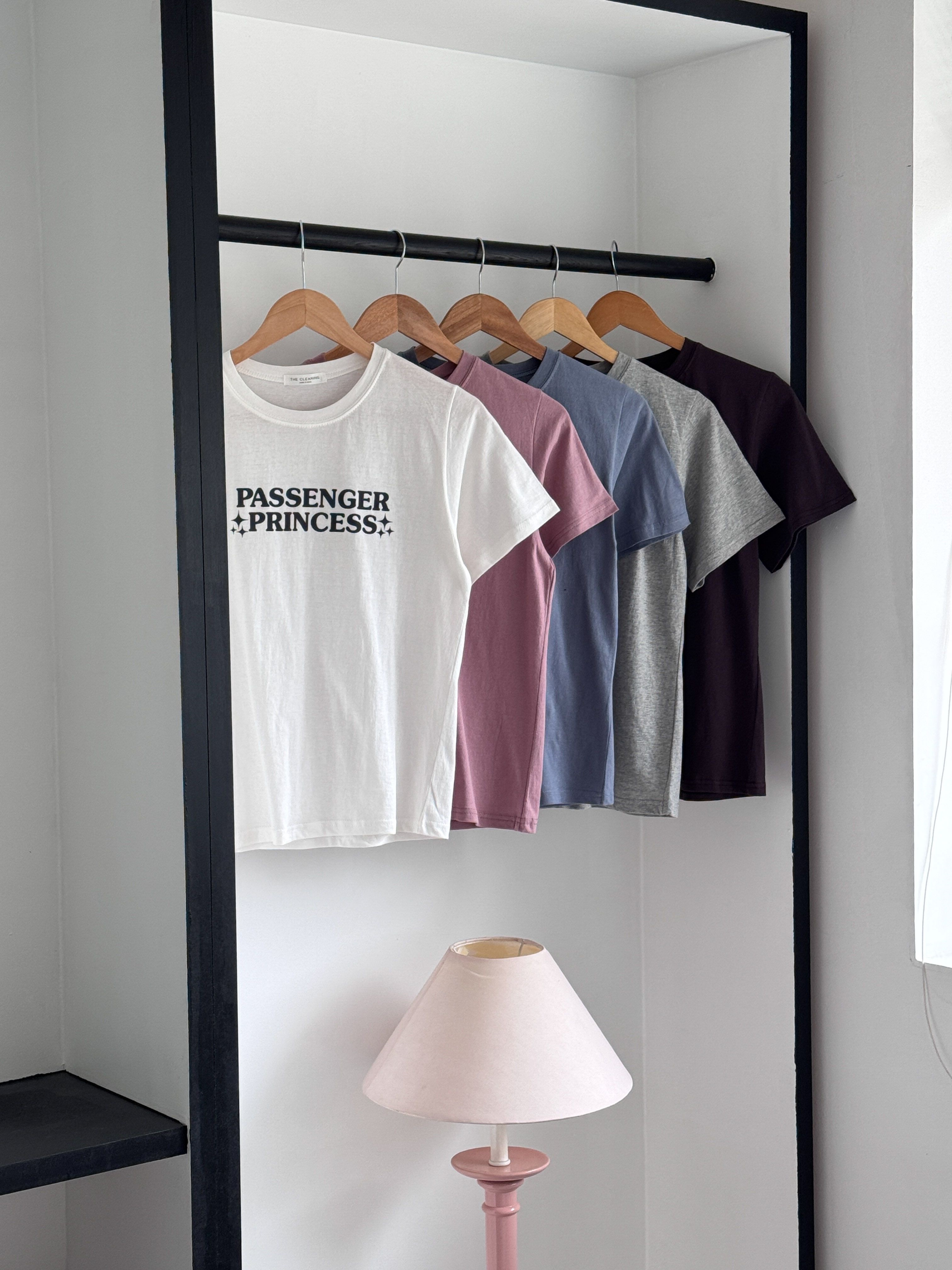 ラウンドネック半袖プリントカラーTシャツ | 詳細画像10