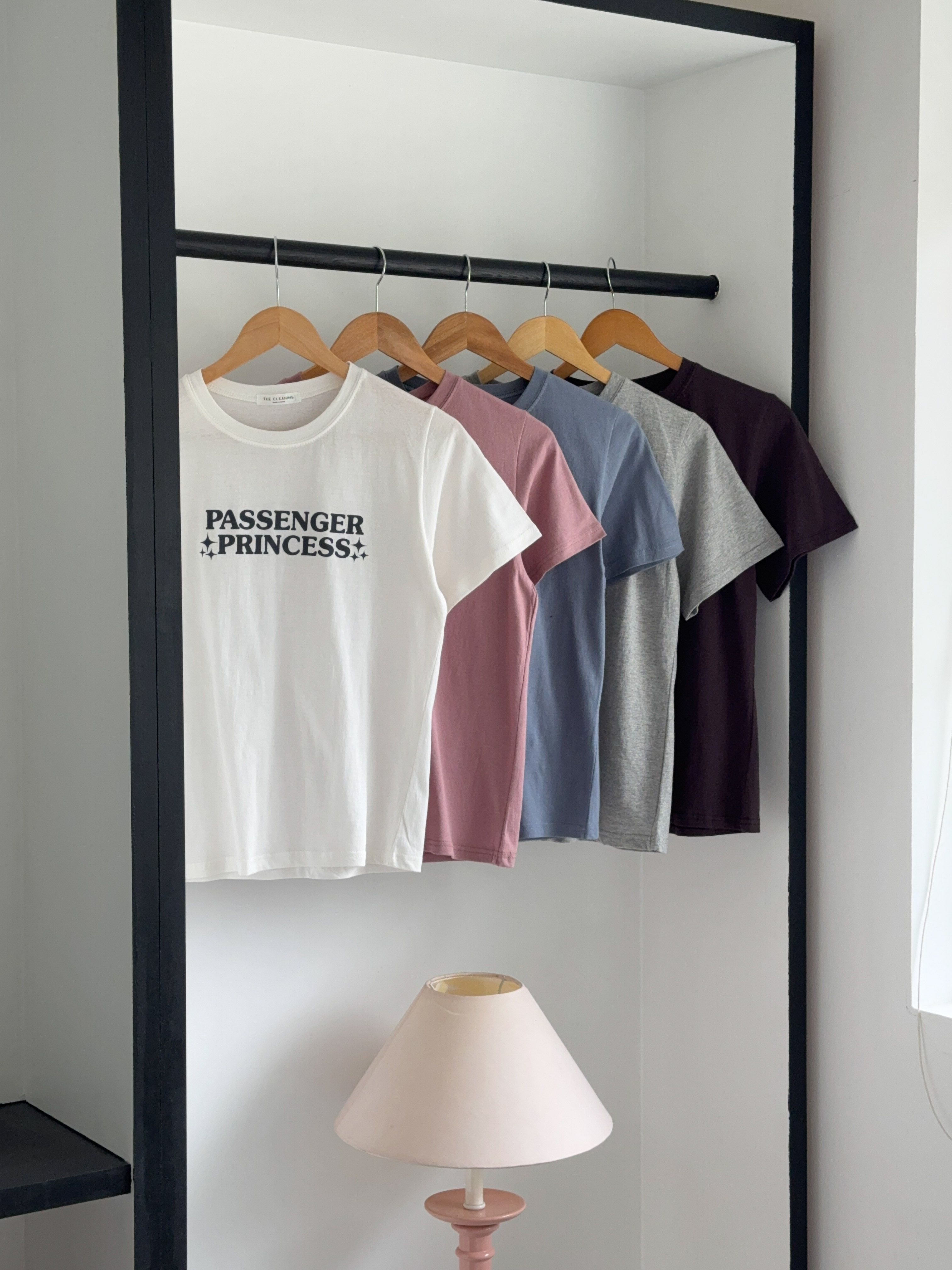 ラウンドネック半袖プリントカラーTシャツ | 詳細画像19