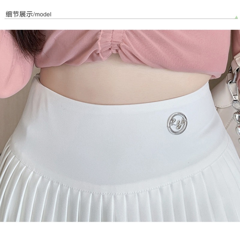 パンツ裏地プリーツミニスカート | 詳細画像19