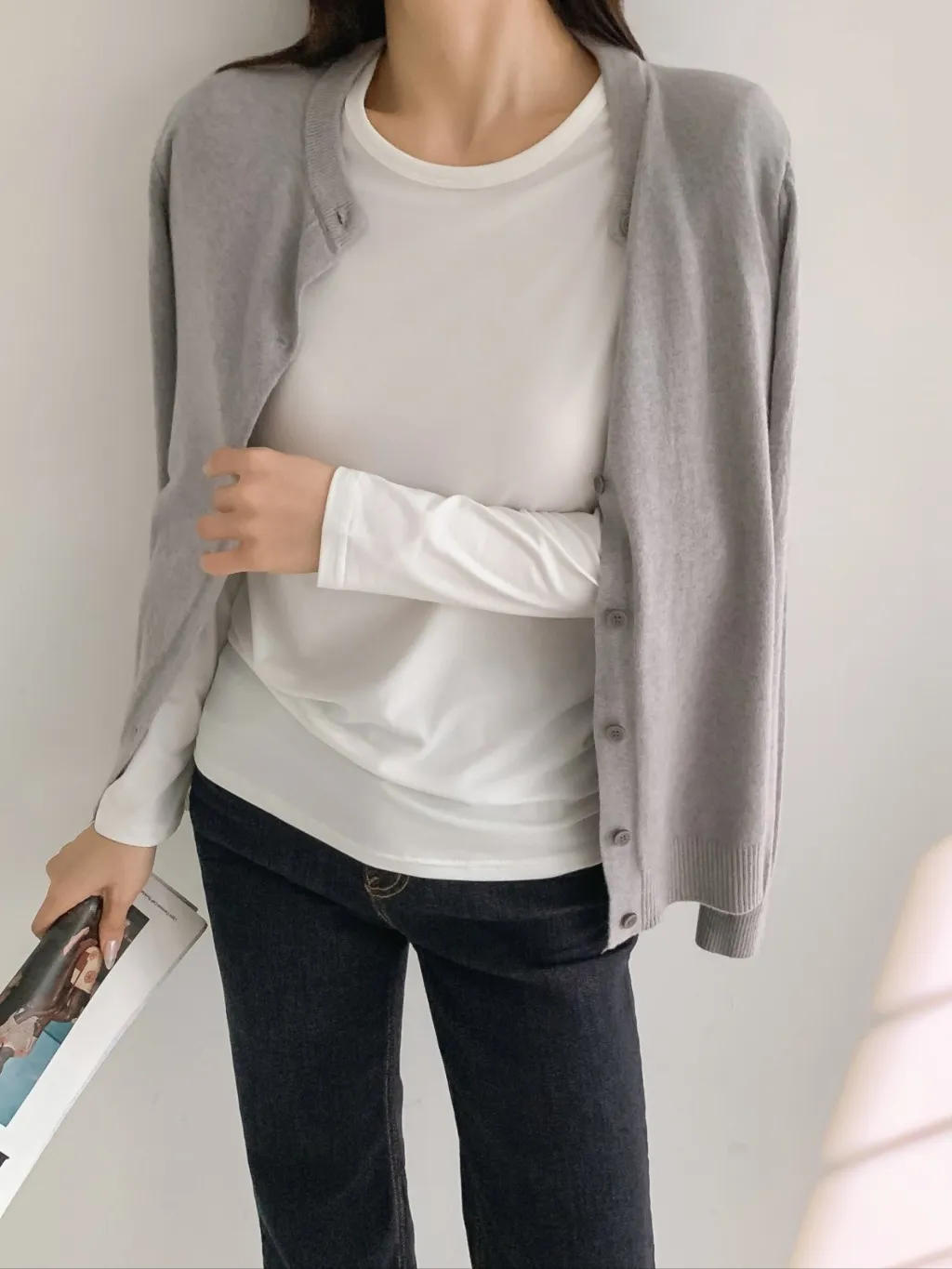 ラウンドウォーム長袖Tシャツ | 詳細画像1