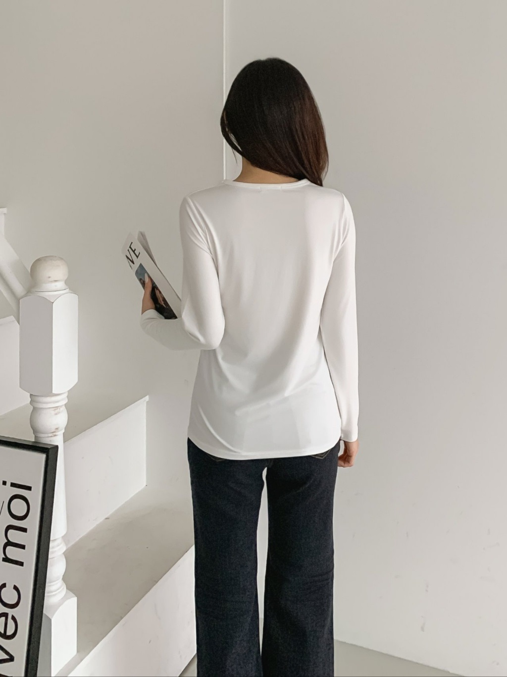 ラウンドウォーム長袖Tシャツ | 詳細画像6