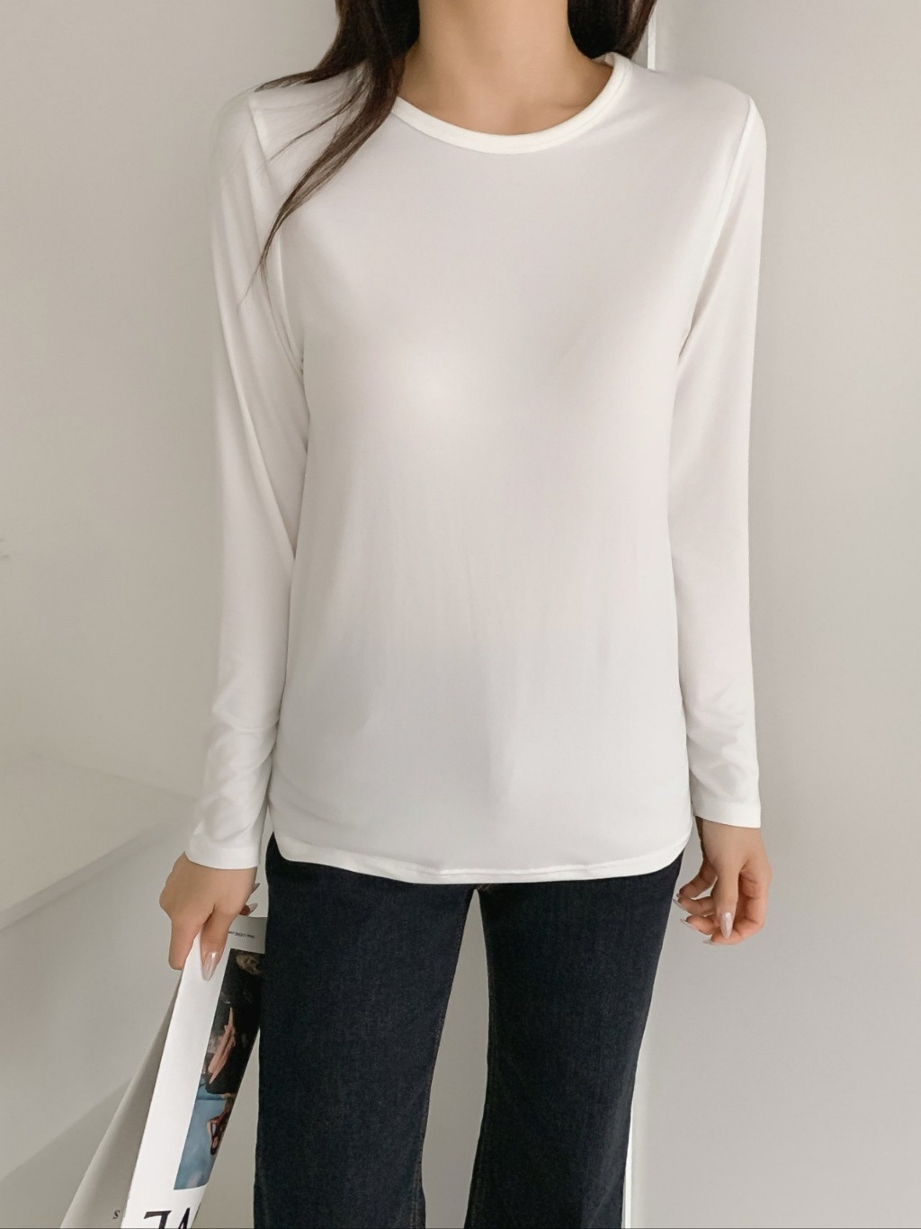 ラウンドウォーム長袖Tシャツ | 詳細画像8