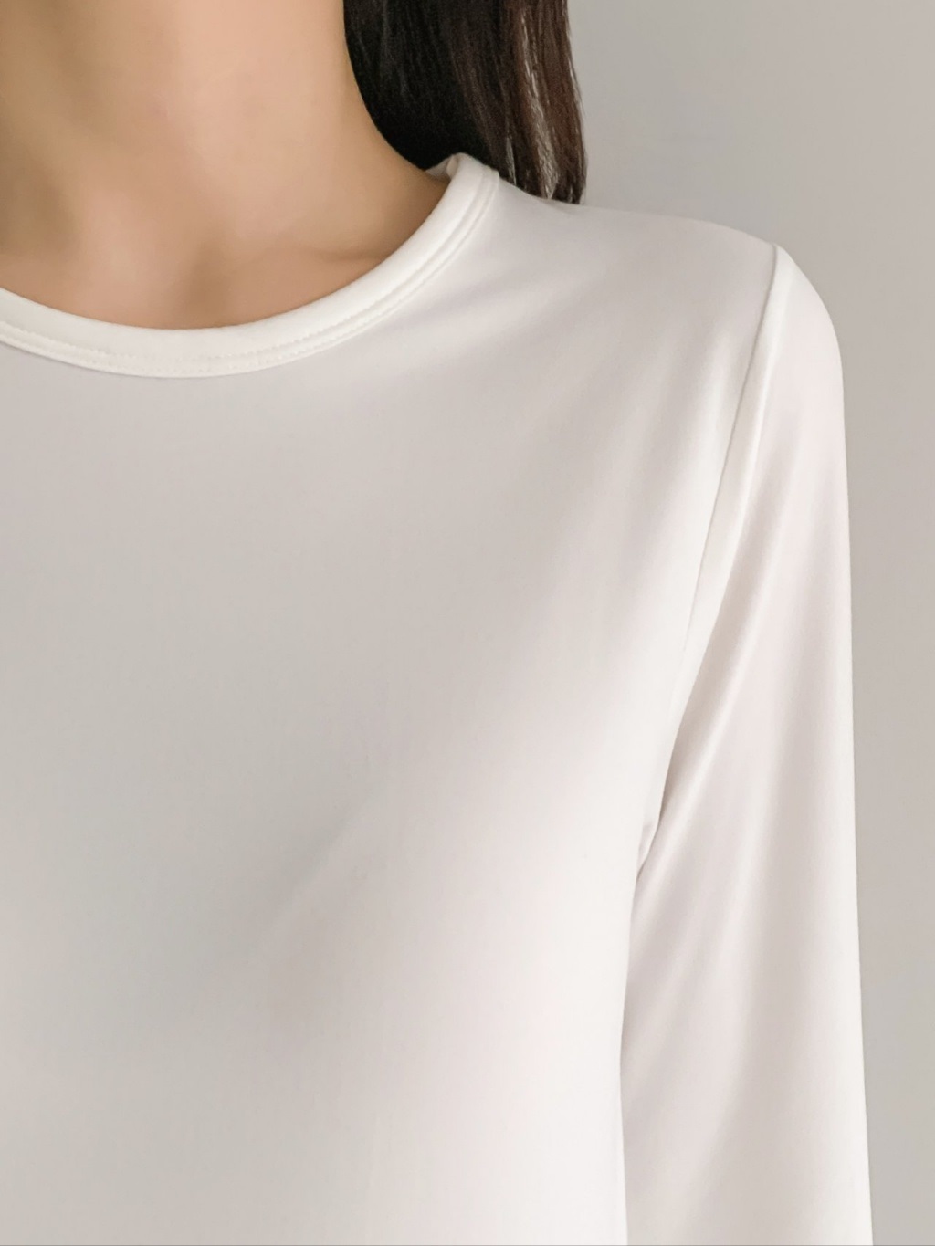 ラウンドウォーム長袖Tシャツ | 詳細画像10