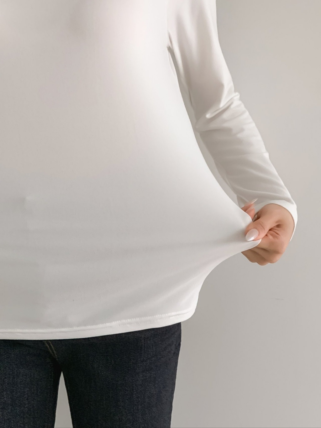 ラウンドウォーム長袖Tシャツ | 詳細画像12