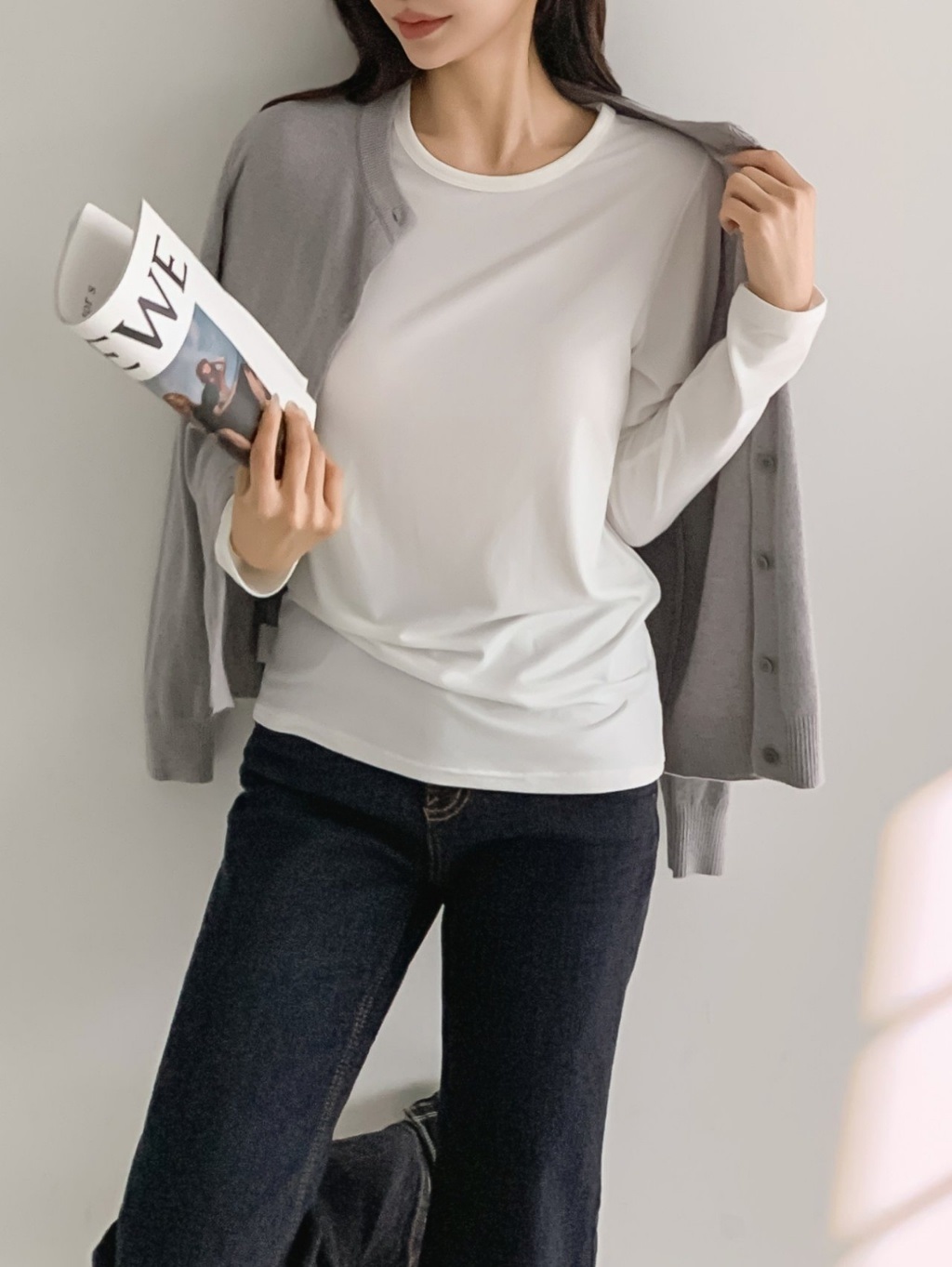 ラウンドウォーム長袖Tシャツ | 詳細画像17