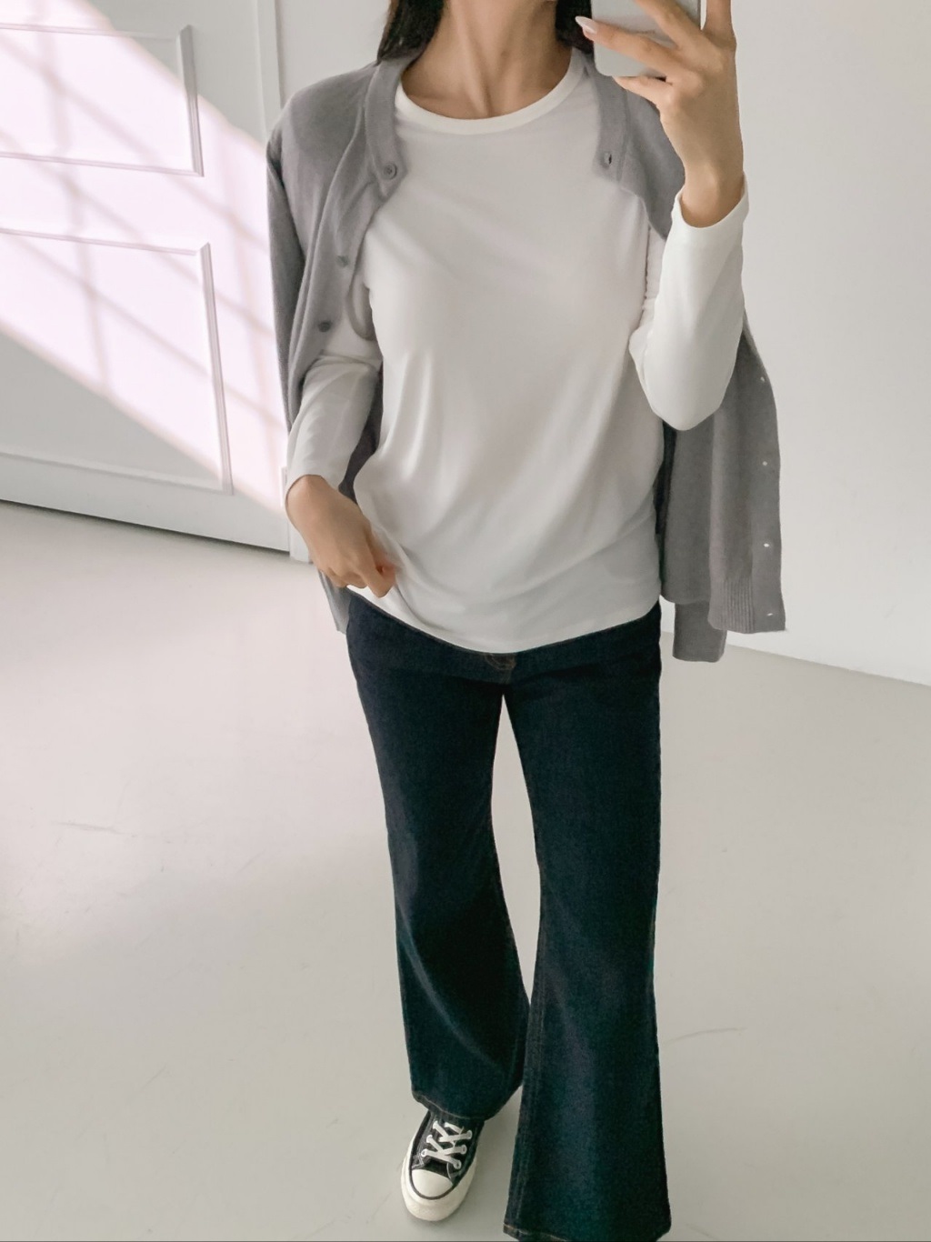 ラウンドウォーム長袖Tシャツ | 詳細画像18