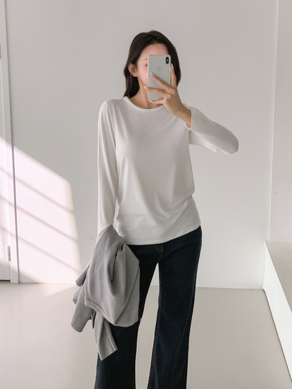 ラウンドウォーム長袖Tシャツ | 詳細画像19