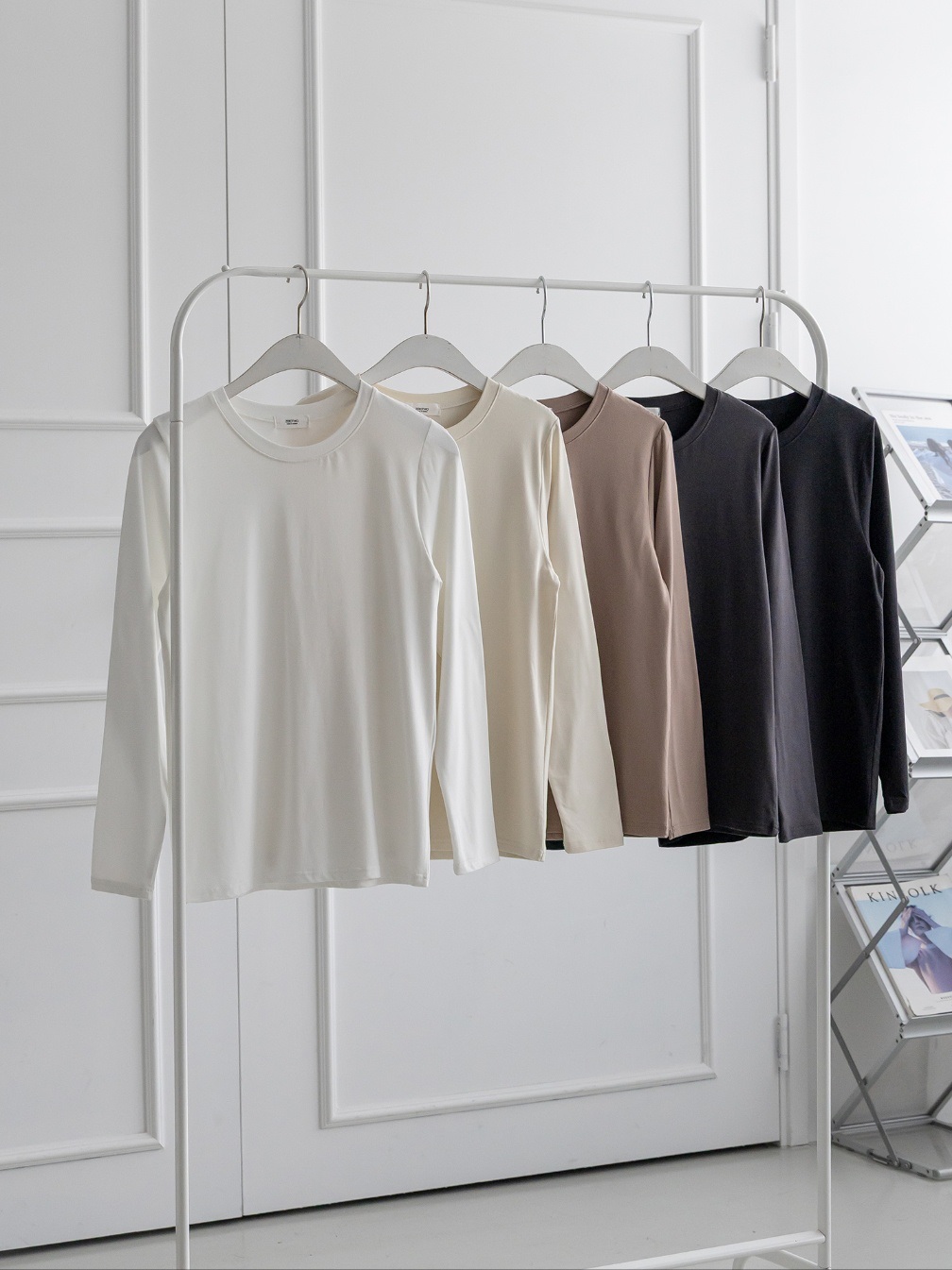 ラウンドネックウォーム長袖Tシャツ | 詳細画像20