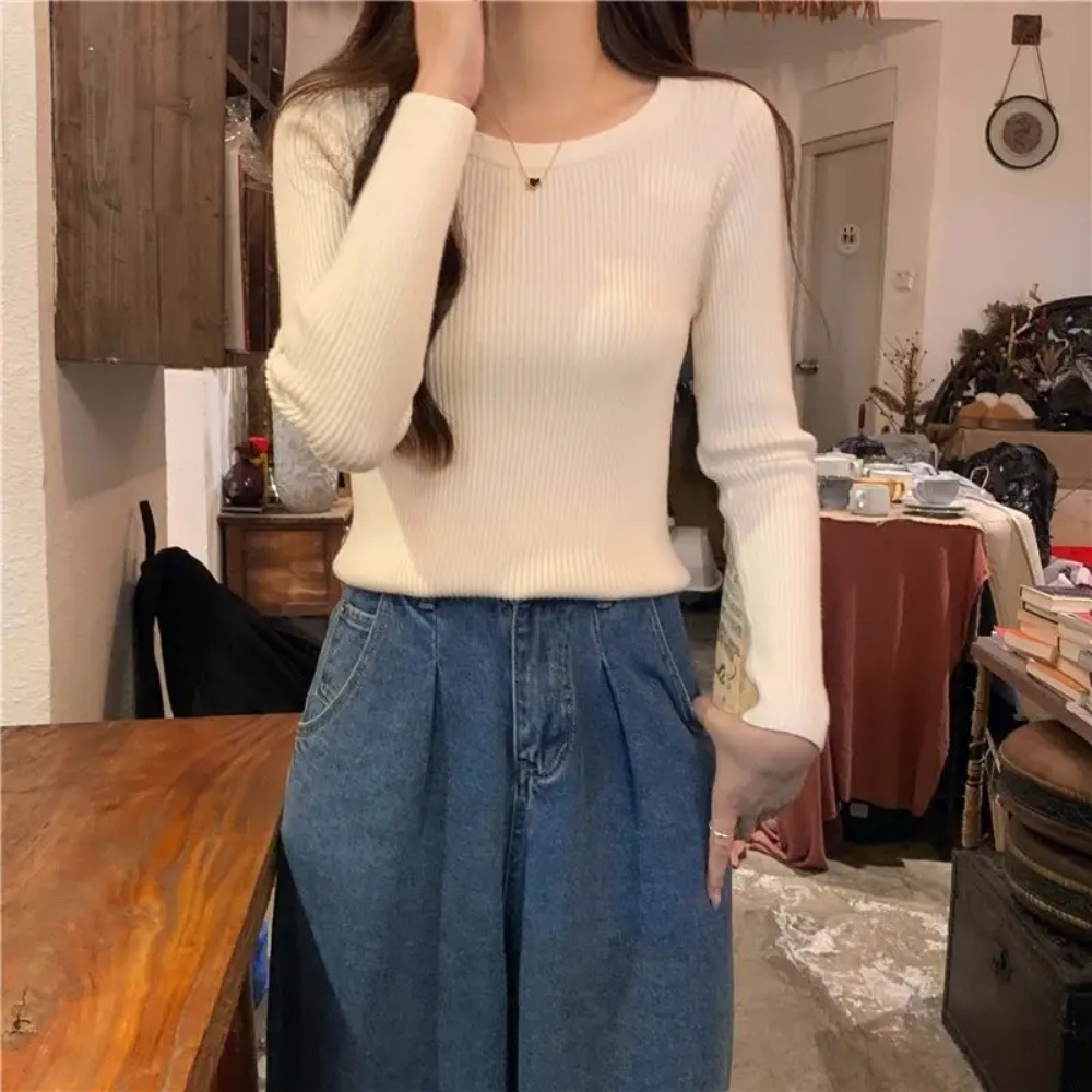 ベーシック長袖ニット | 詳細画像6