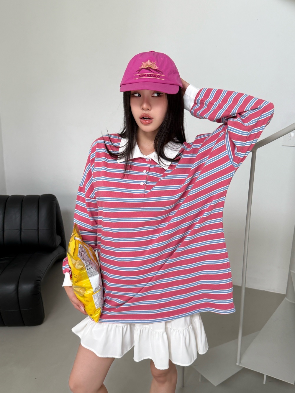 カラーボーダーTシャツ | 詳細画像2