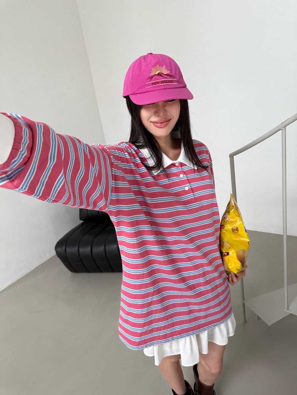 カラーボーダーTシャツ | 詳細画像15