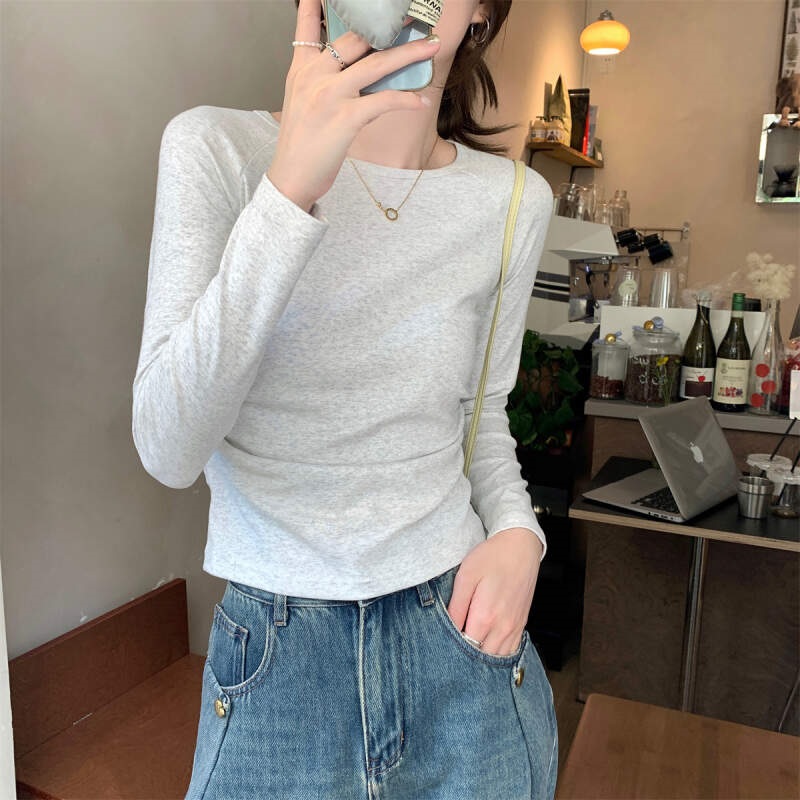 ボートネックラグラン長袖Tシャツ | 詳細画像12